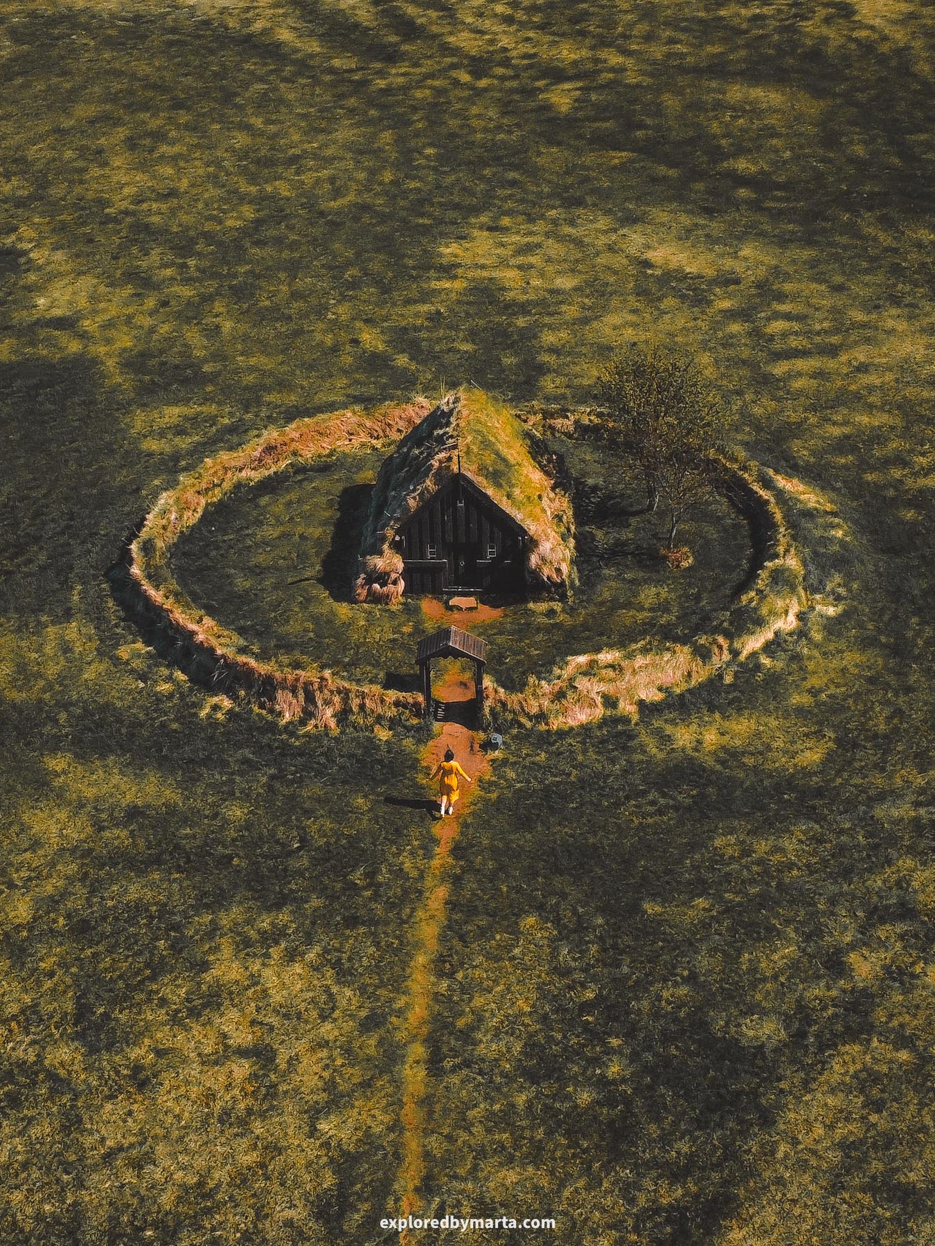 Grafarkirkja, the oldest turf church in Iceland