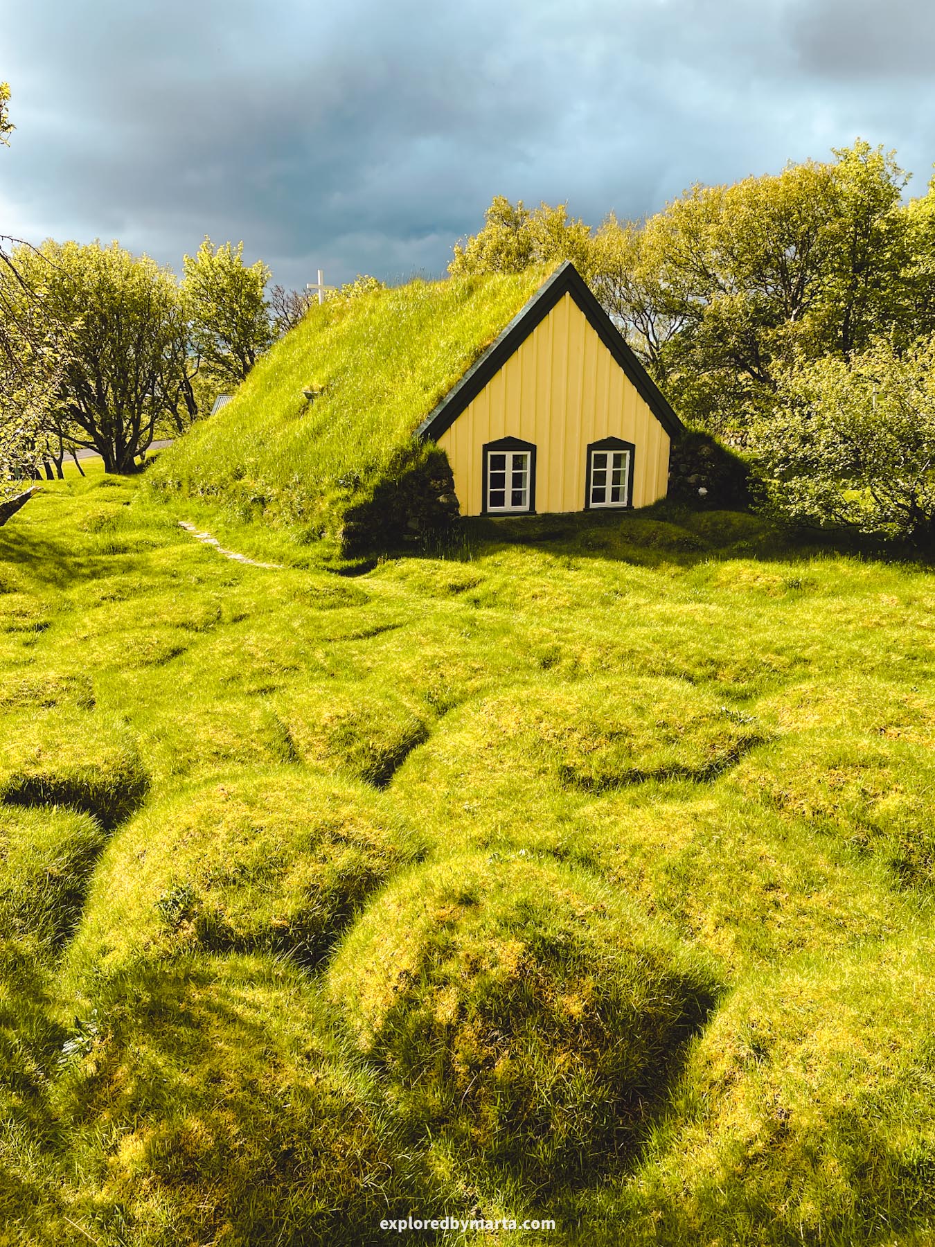 Hofskirkja is a small church in the village of Hof in South Iceland