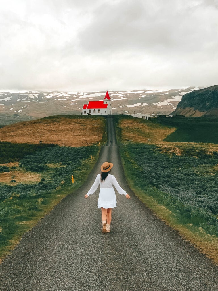 Ingjaldshólskirkja is one of the most iconic churches in Iceland