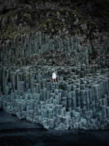 Most unique basalt columns in Iceland