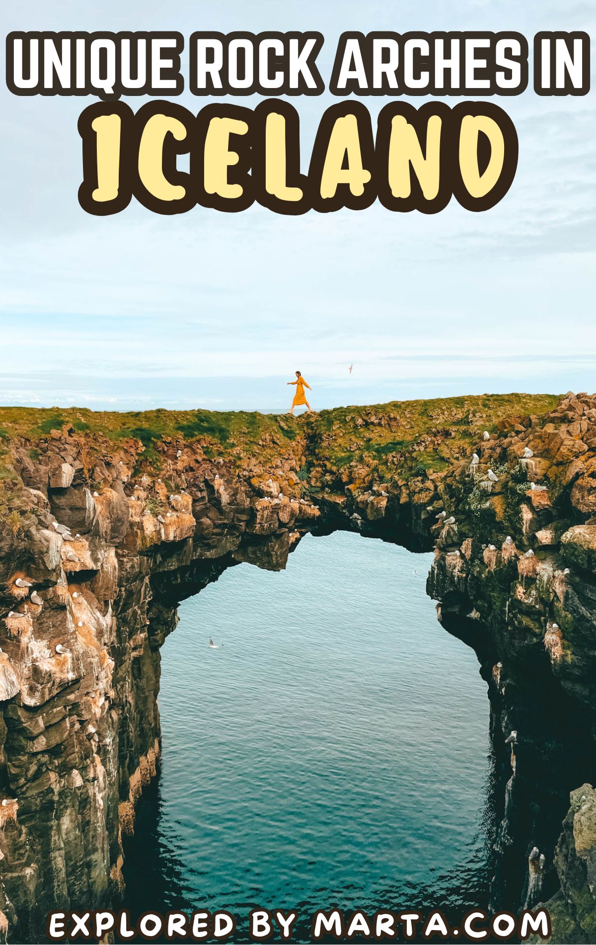 Most unique rock arches in Iceland