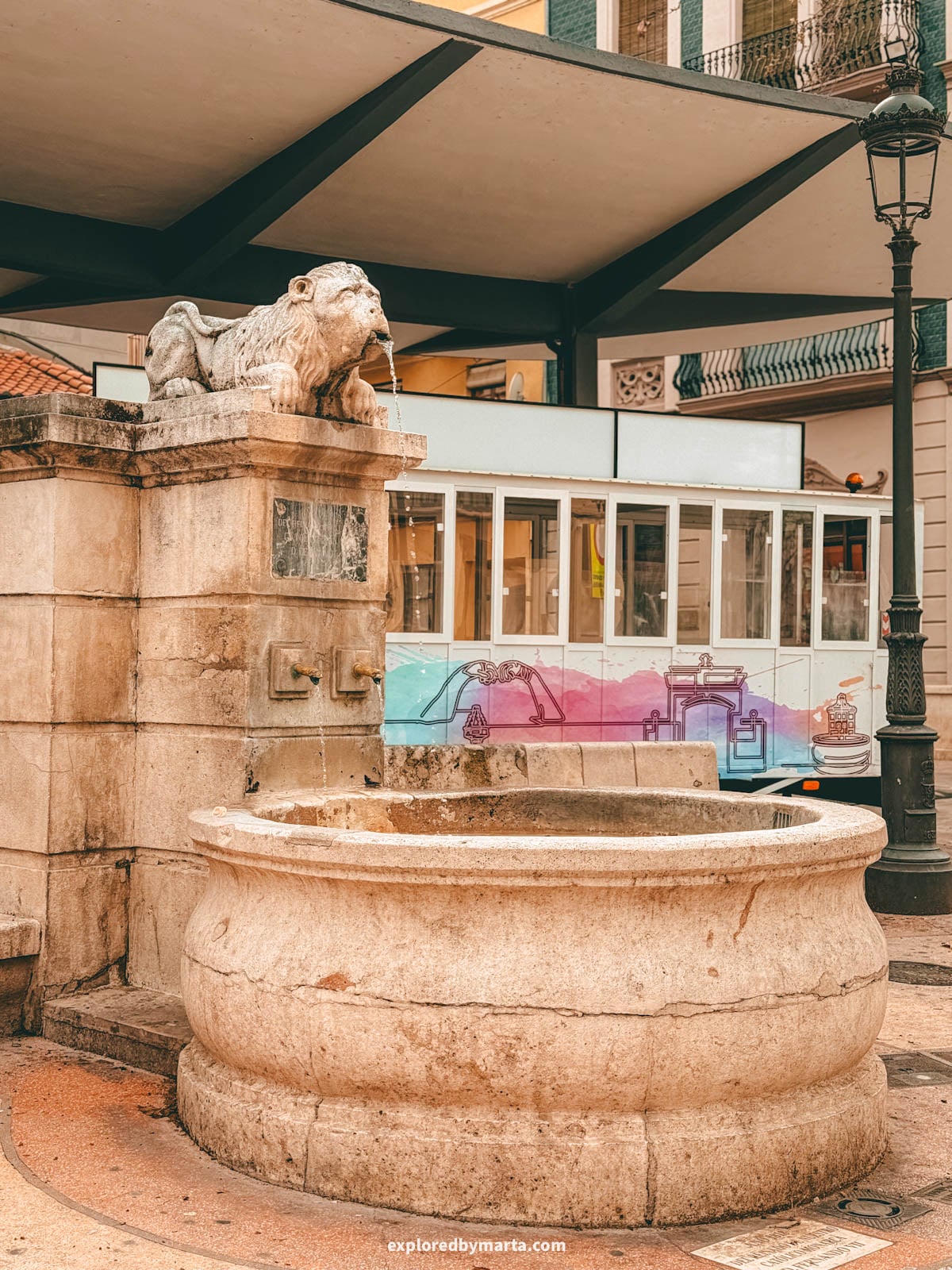 Fuente del León in Xátiva, Valencia Region, Spain