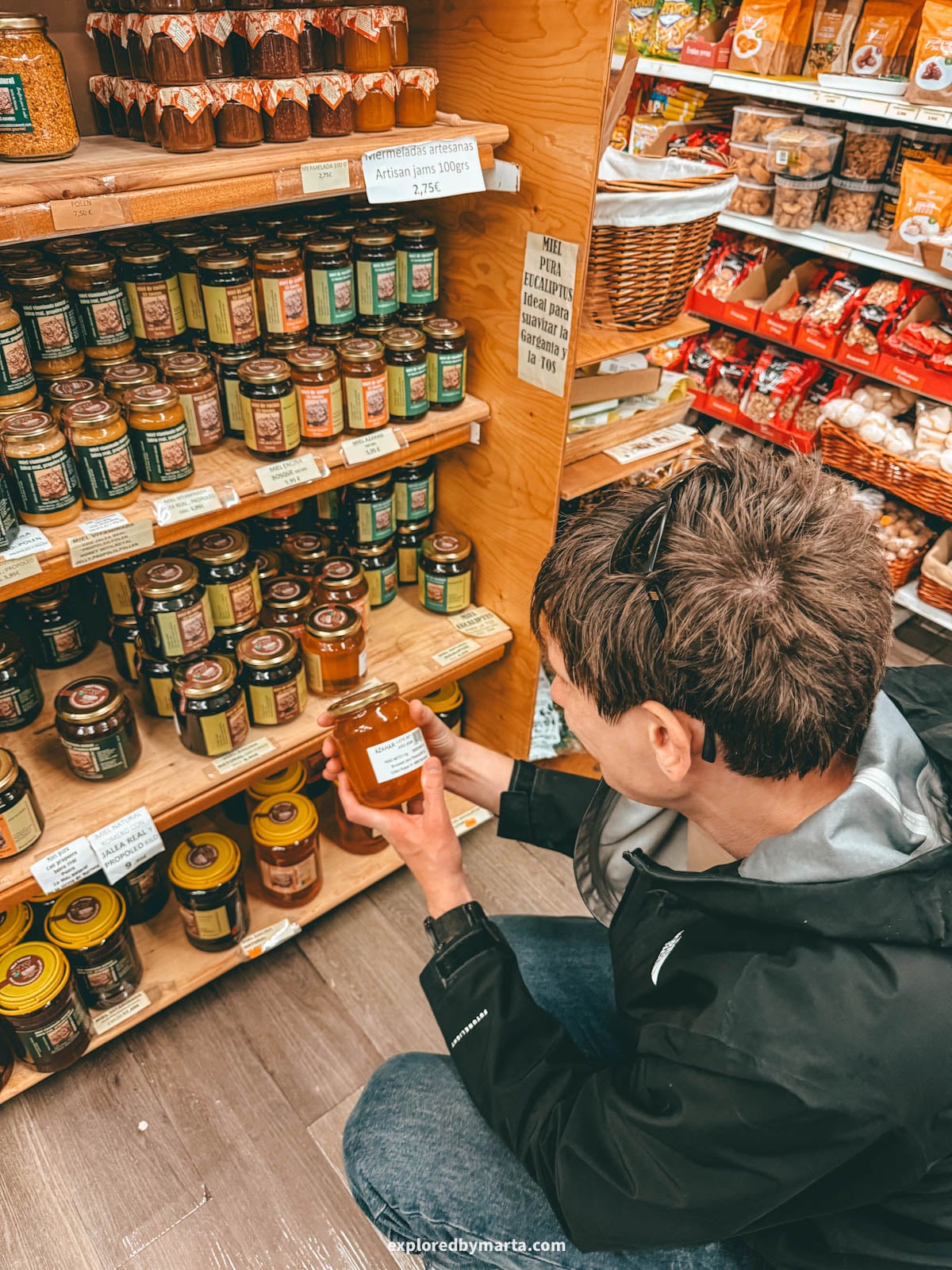 Local products from 53 Covetes Mercacentro Gourmet gourmet store in Bocairent, Spain