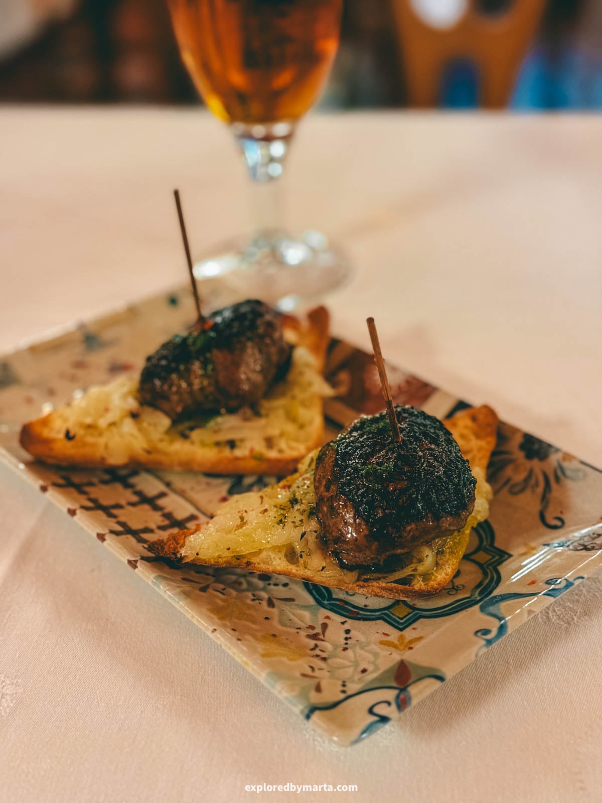 Local tapas in Casa de Abuela, Xátiva, Valencia Region, Spain