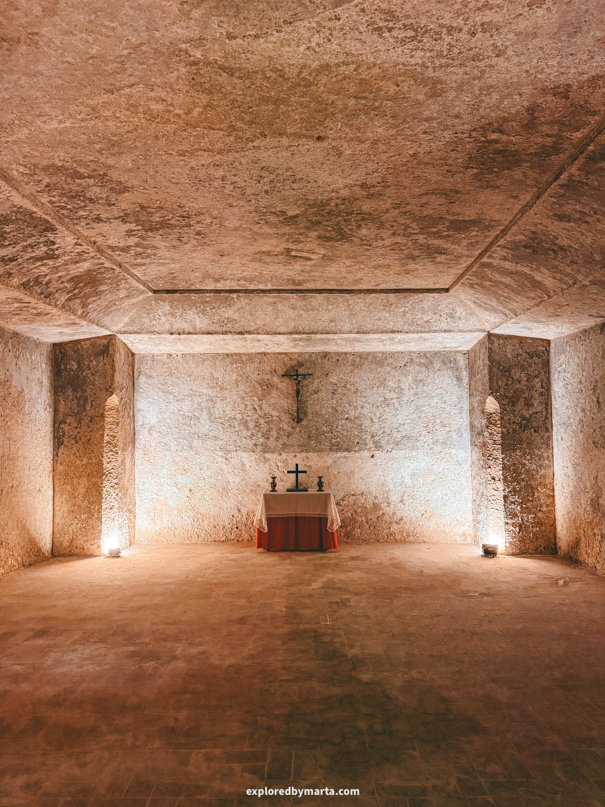 Monasterio Rupestre de Bocairent is an underground cave convent in Bocairent in Valencia Region, Spain