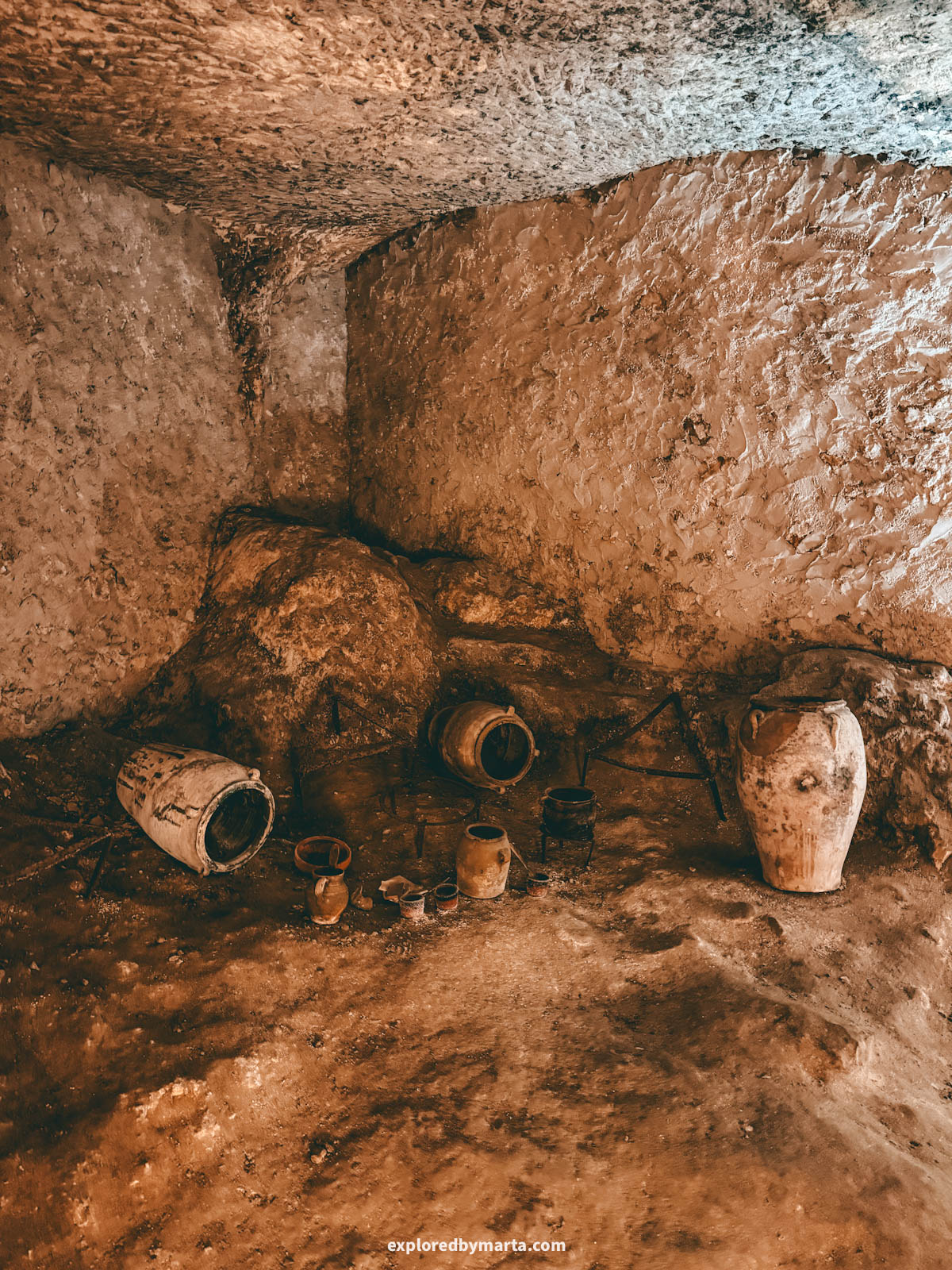 Monasterio Rupestre de Bocairent is an underground cave convent in Bocairent in Valencia Region, Spain