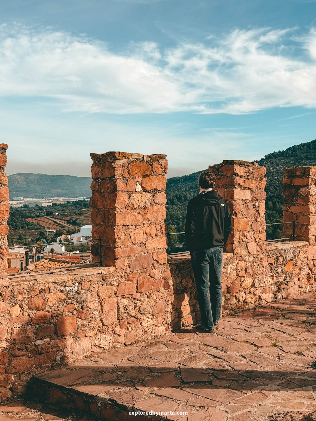 View from Museo de Arte Contemporáneo de Villafamés