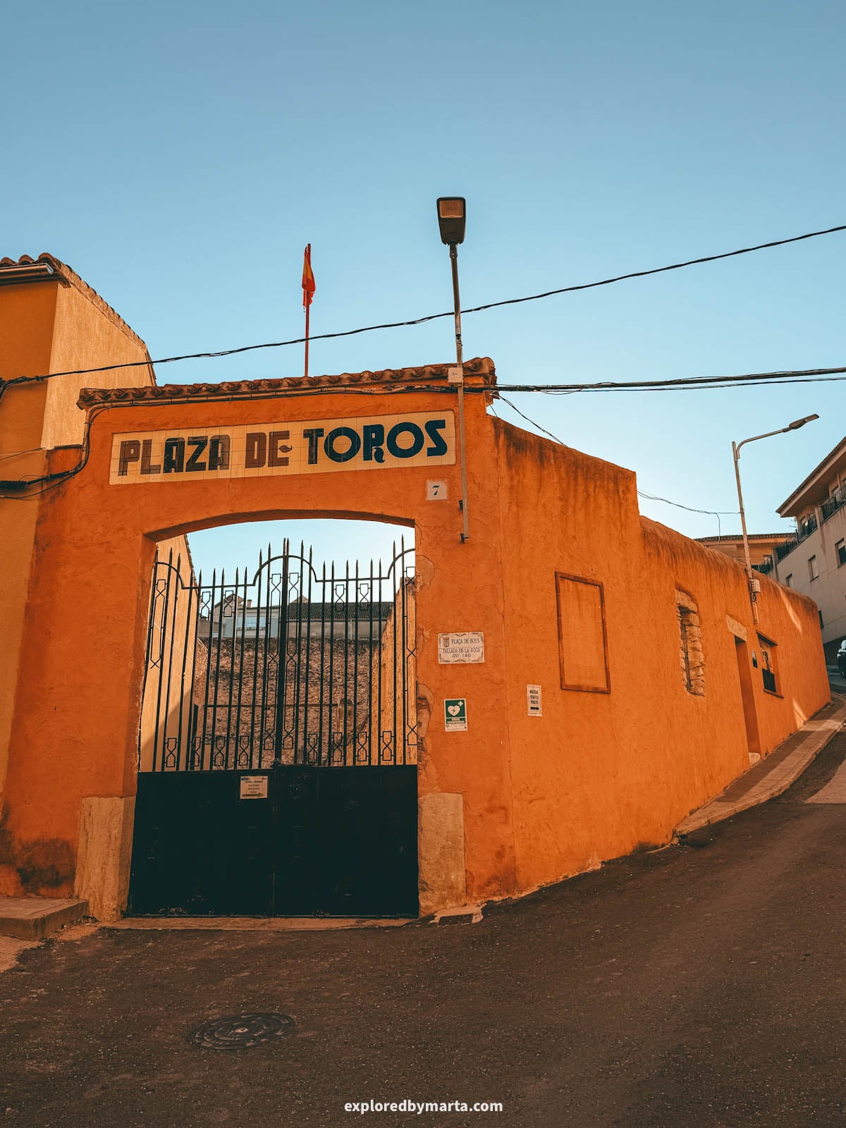 Plaça de Bous de Bocairent or Plaza de Toros in Bocairent is the oldest bullring in the Valencia Region, Spain