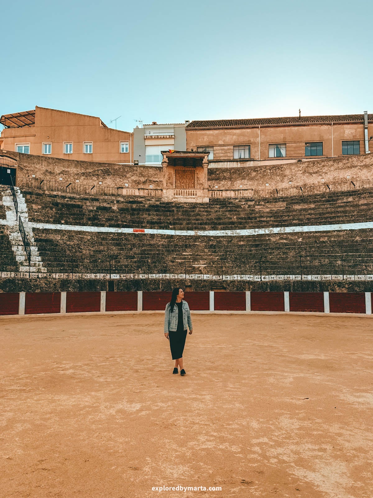 Plaça de Bous de Bocairent or Plaza de Toros in Bocairent is the oldest bullring in the Valencia Region, Spain