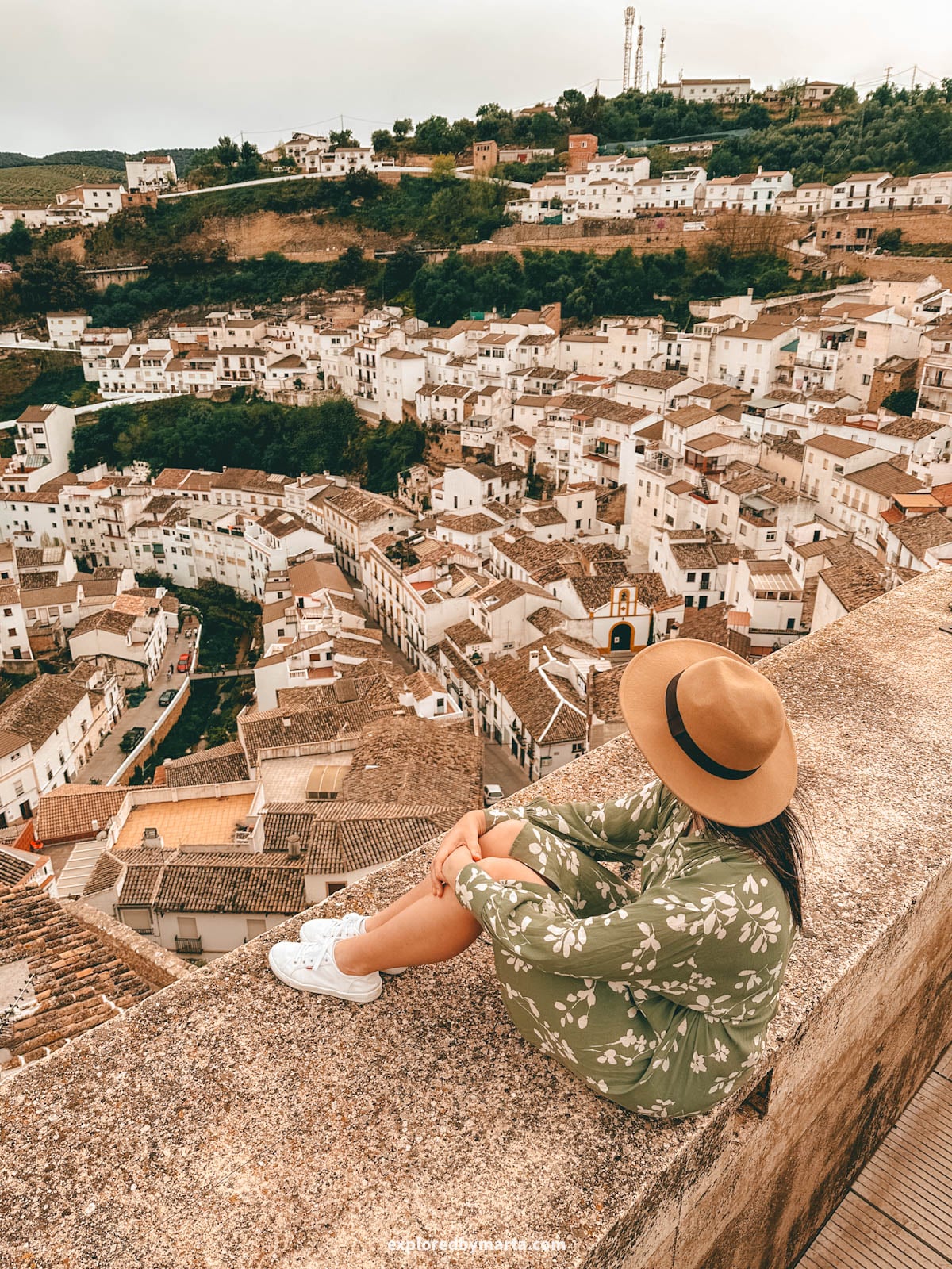 View from the tower of Castillo de Setenil de las Bodegas
