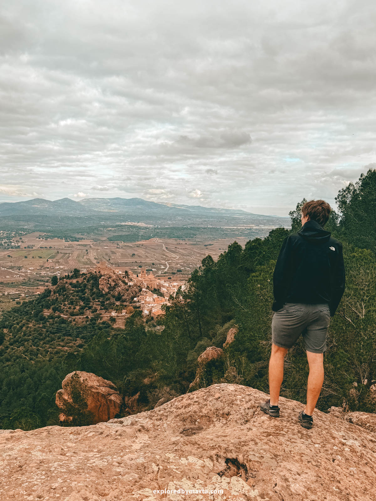 View of Vilafamés village in Valencia Region, Spain
