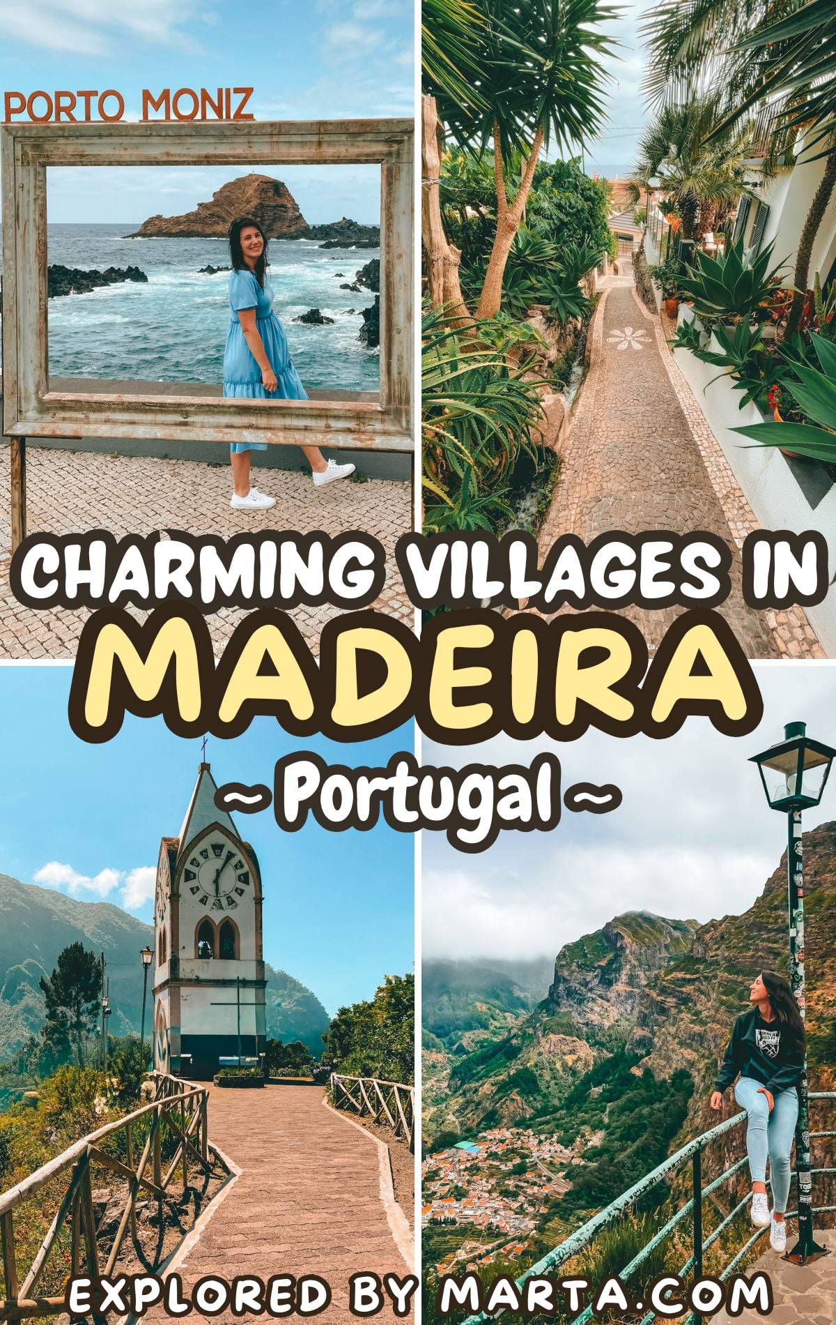 Amazing charming villages in Madeira, Portugal