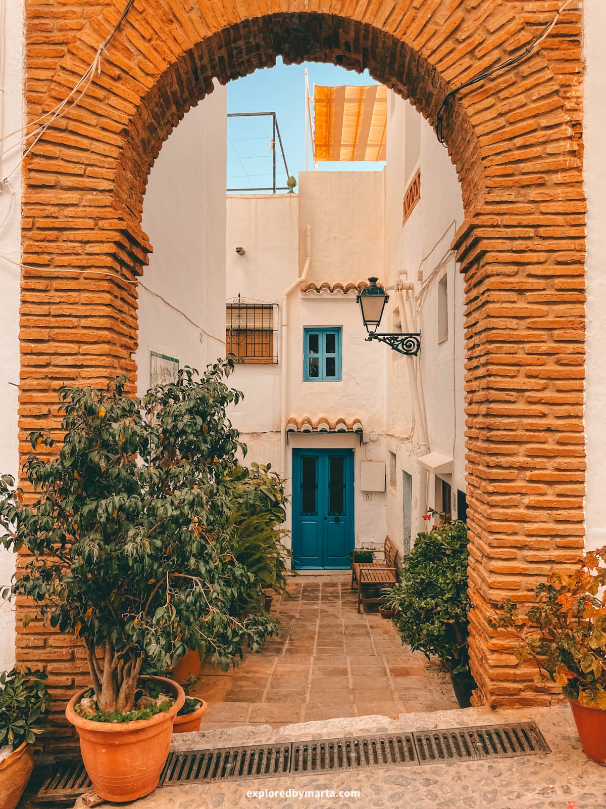 Arco de las Pizarrillas in Frigiliana, Spain