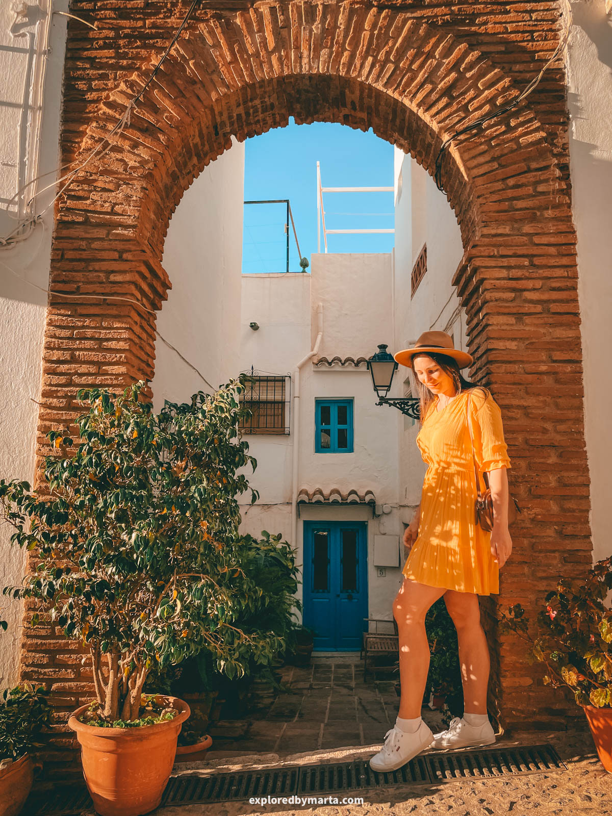 Arco de las Pizarrillas in Frigiliana, Spain