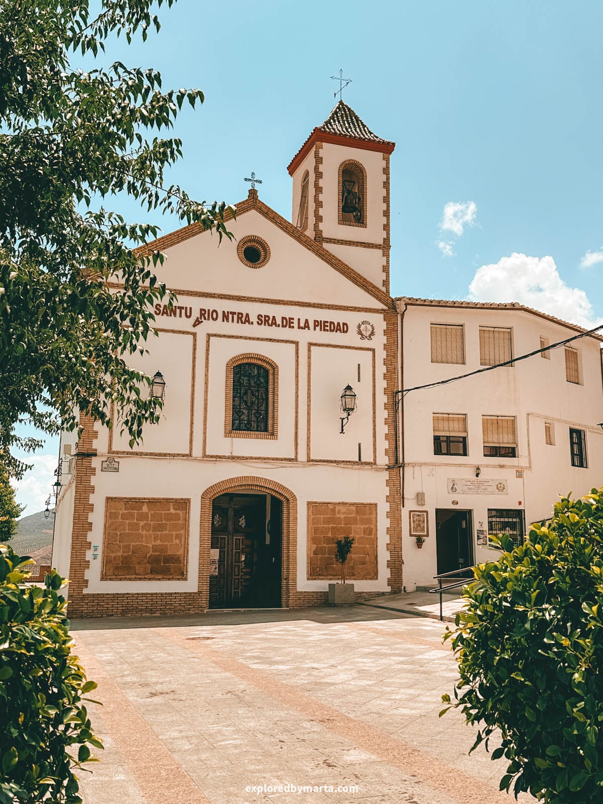 Cofradía Nuestra Señora de la Piedad church in Iznajar, Spain
