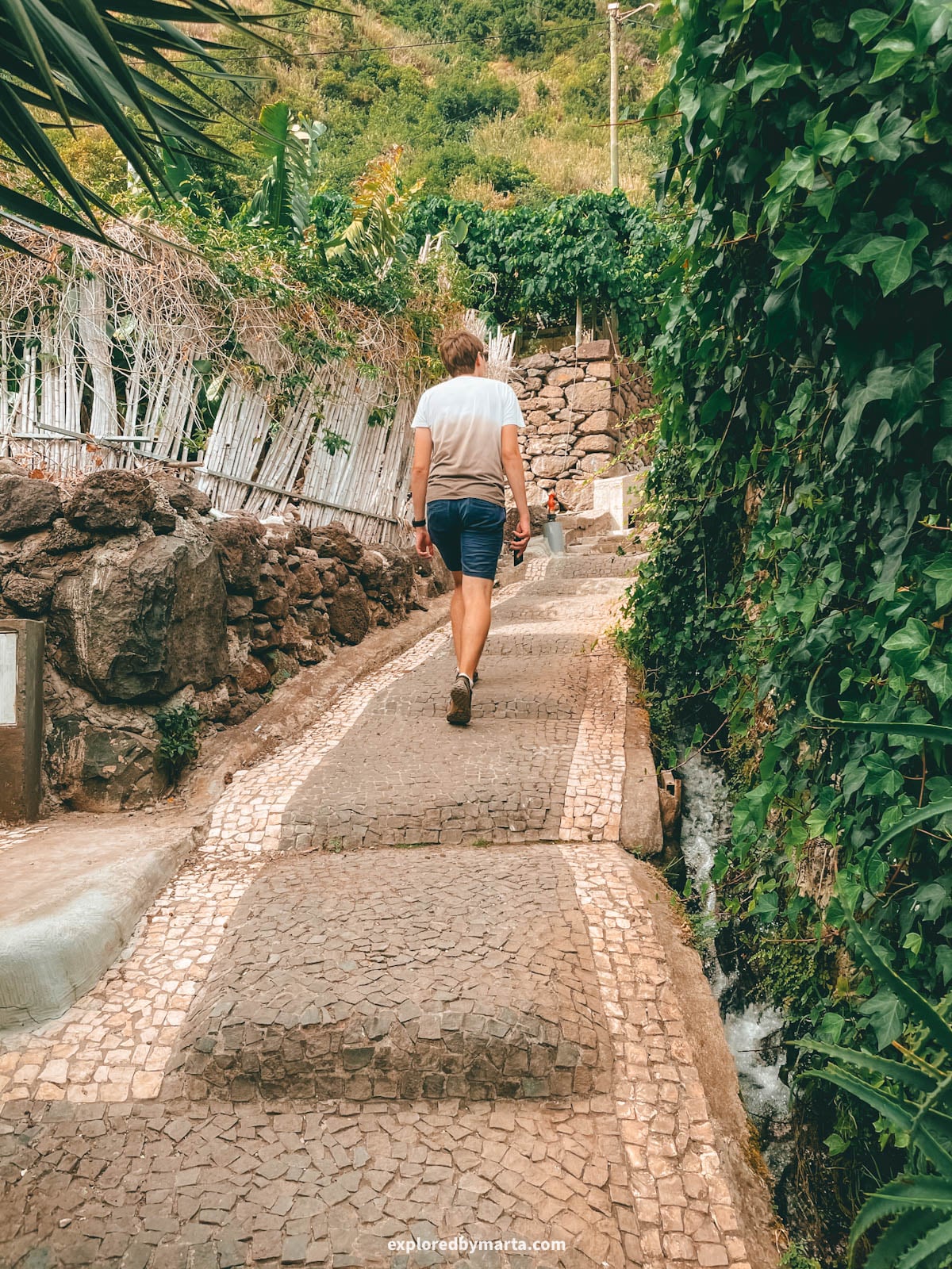 Jardim do Mar village in southwest coastal area in Madeira, Portugal