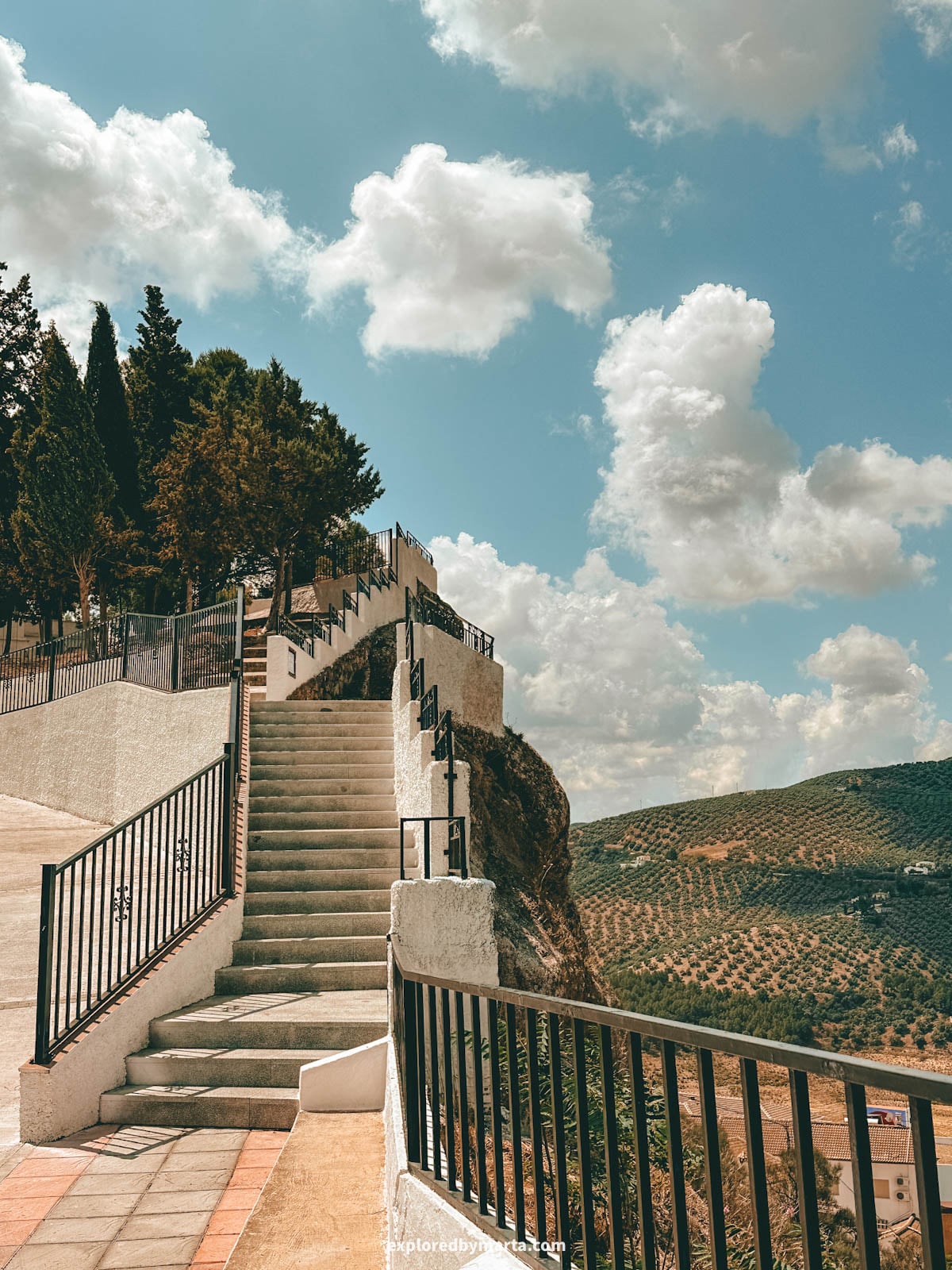 Mirador del Embalse in Iznajar, Spain