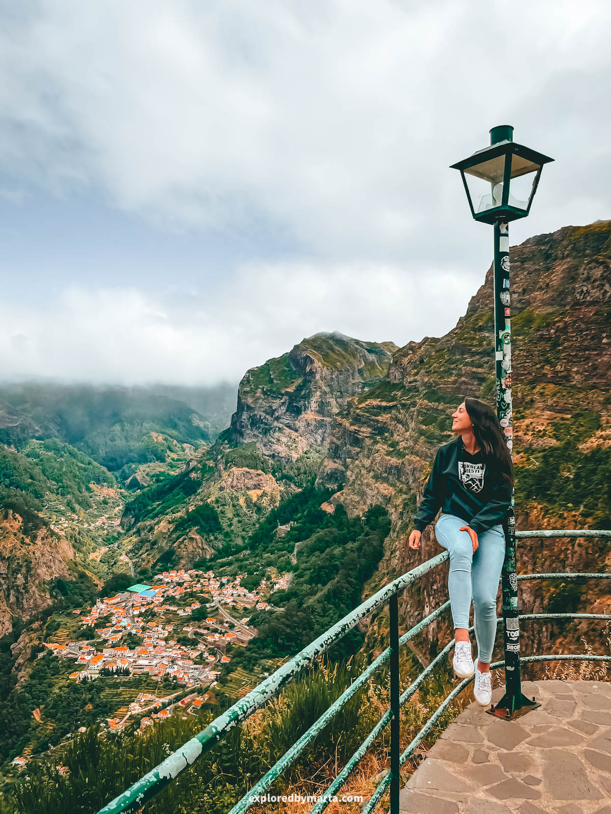 Miradouro da Eira do Serrado viewpoint in Madeira, Portugal