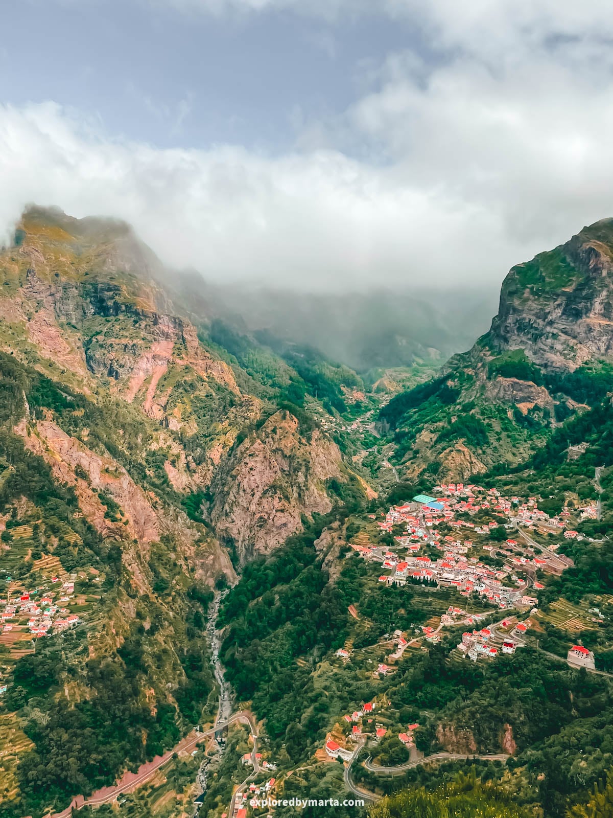 Miradouro da Eira do Serrado viewpoint in Madeira, Portugal