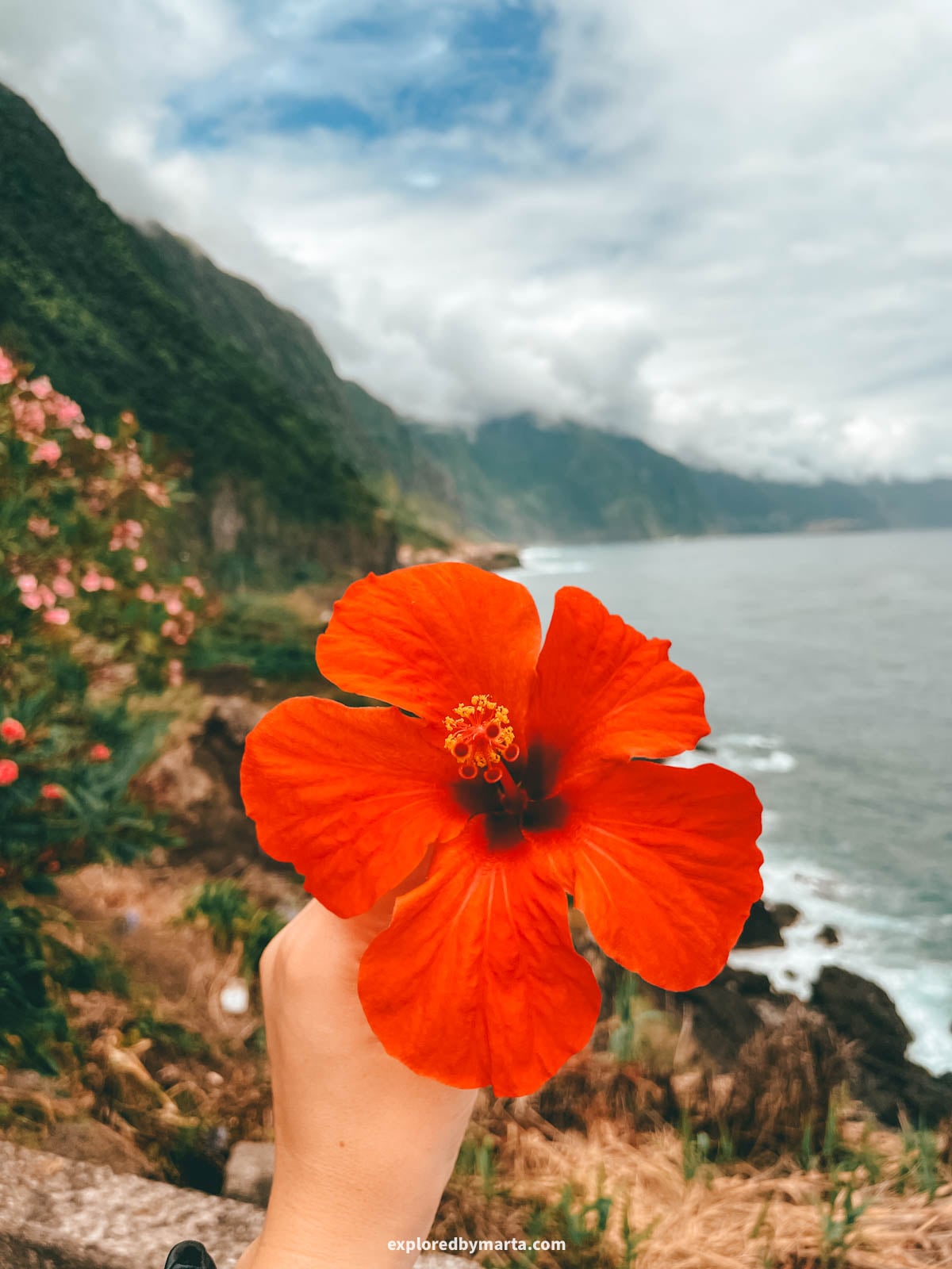 Miradouro das Quebradas in Ponta Delgada in Madeira, Portugal