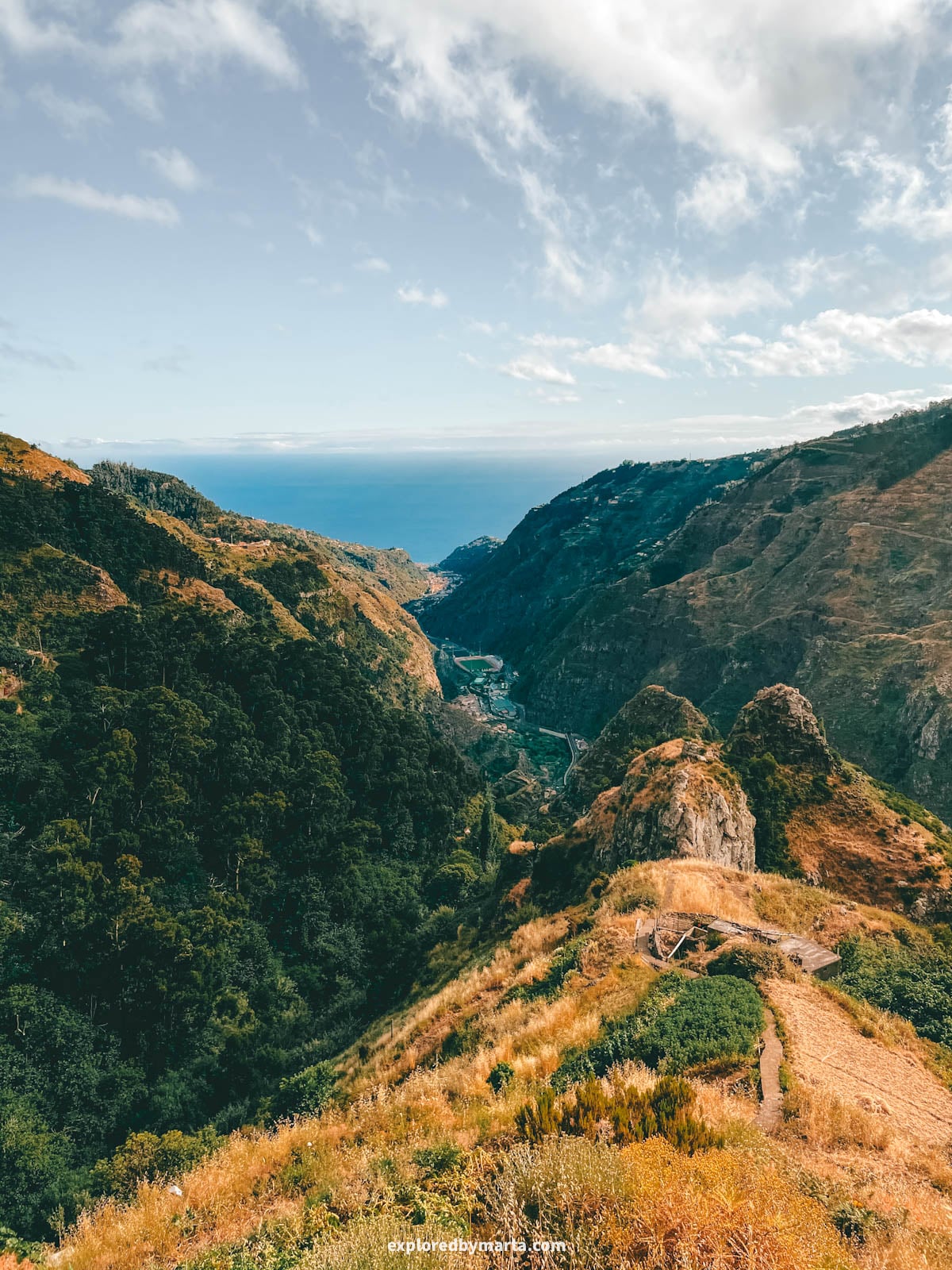 Miradouro do Espigão in Madeira, Portugal
