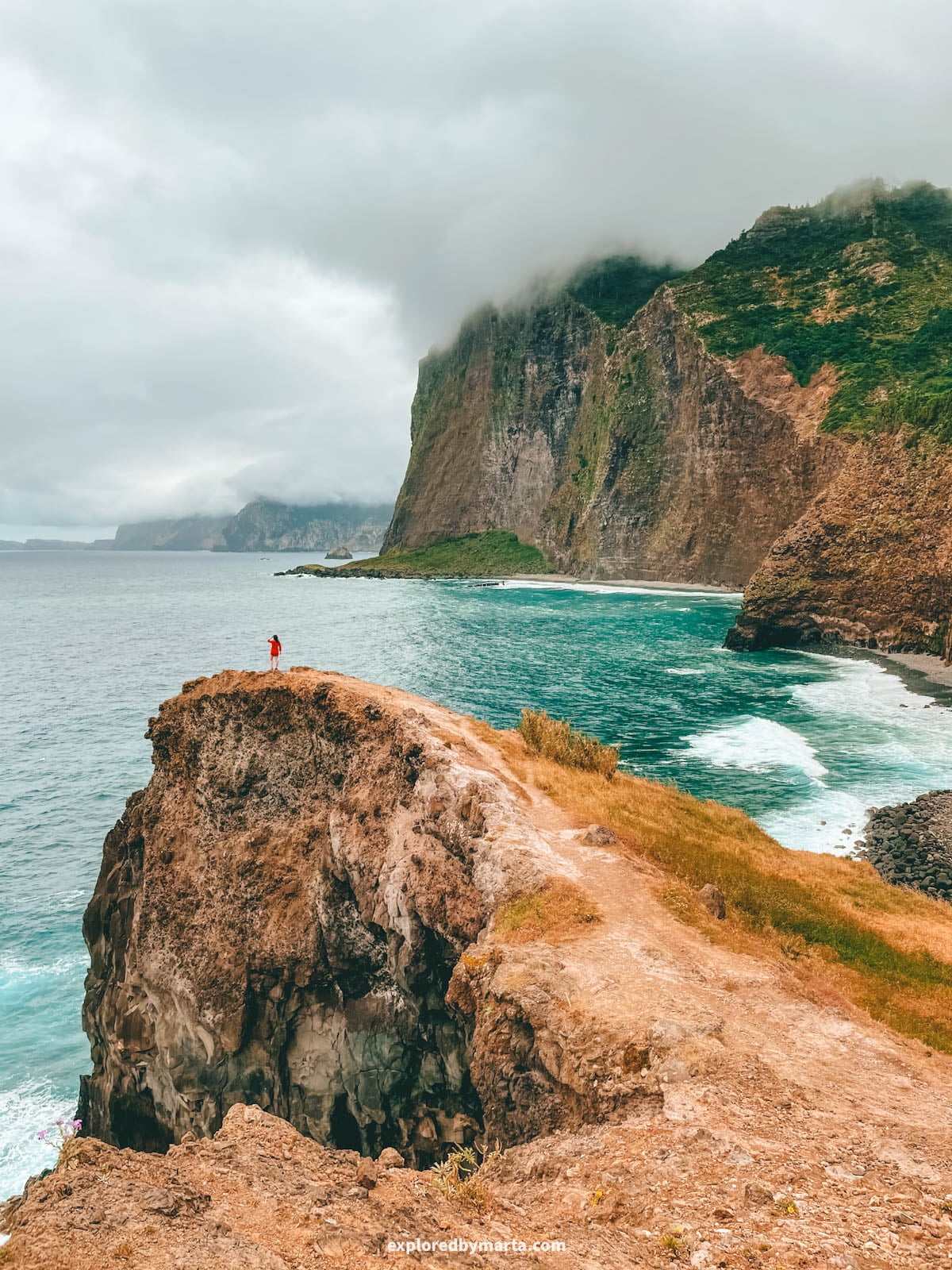 Miradouro do Guindaste in Madeira island, Portugal