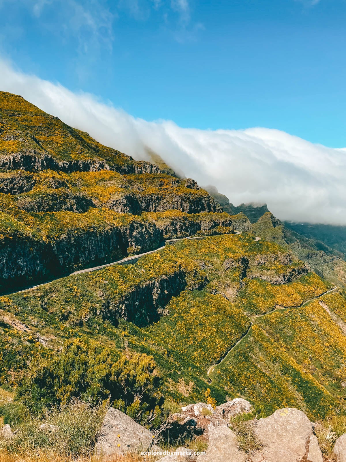 Miradouro do Lombo do Mouro in Madeira, Portugal
