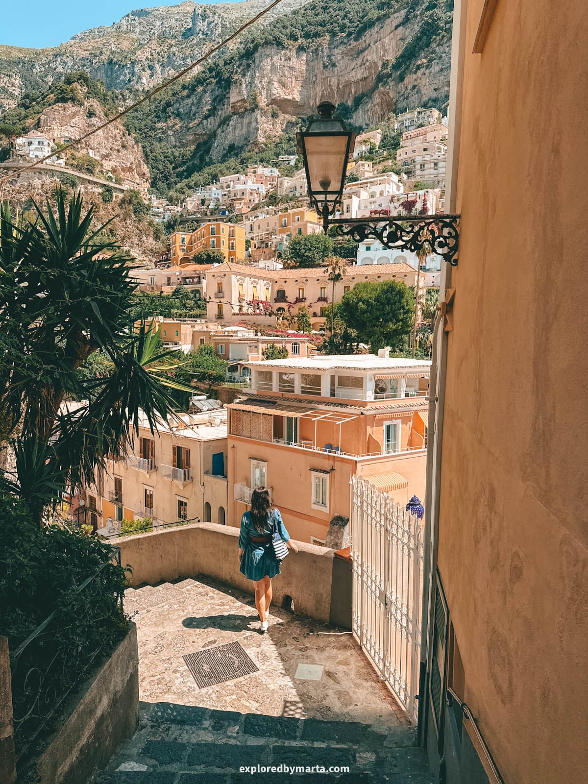 Photo-perfect streets of Positano, Italy