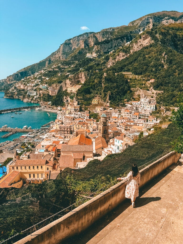 The best 3-day Amalfi Coast itinerary for first time visitors includes a visit to Amalfi, Atrani, Ravello, Maiori, Minori and Positano