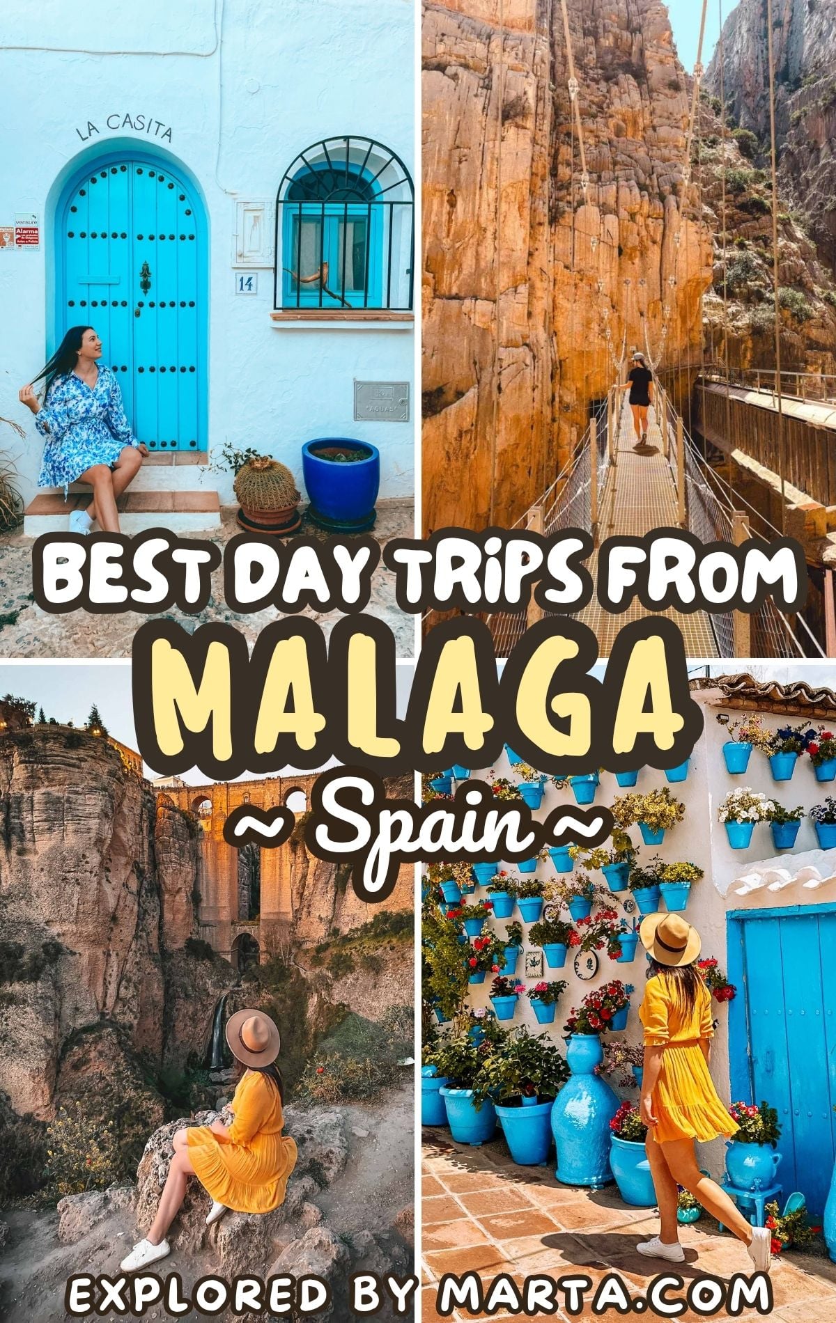 The most popular day trips from Malaga, Spain