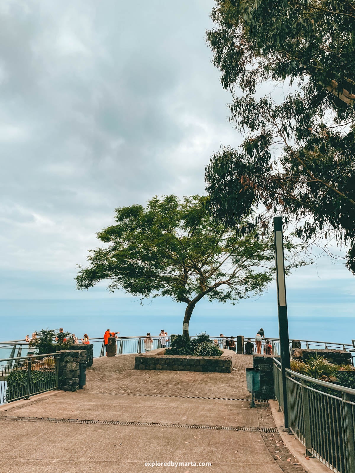 View from Miradouro do Cabo Girão viewpoint in Madeira, Portugal