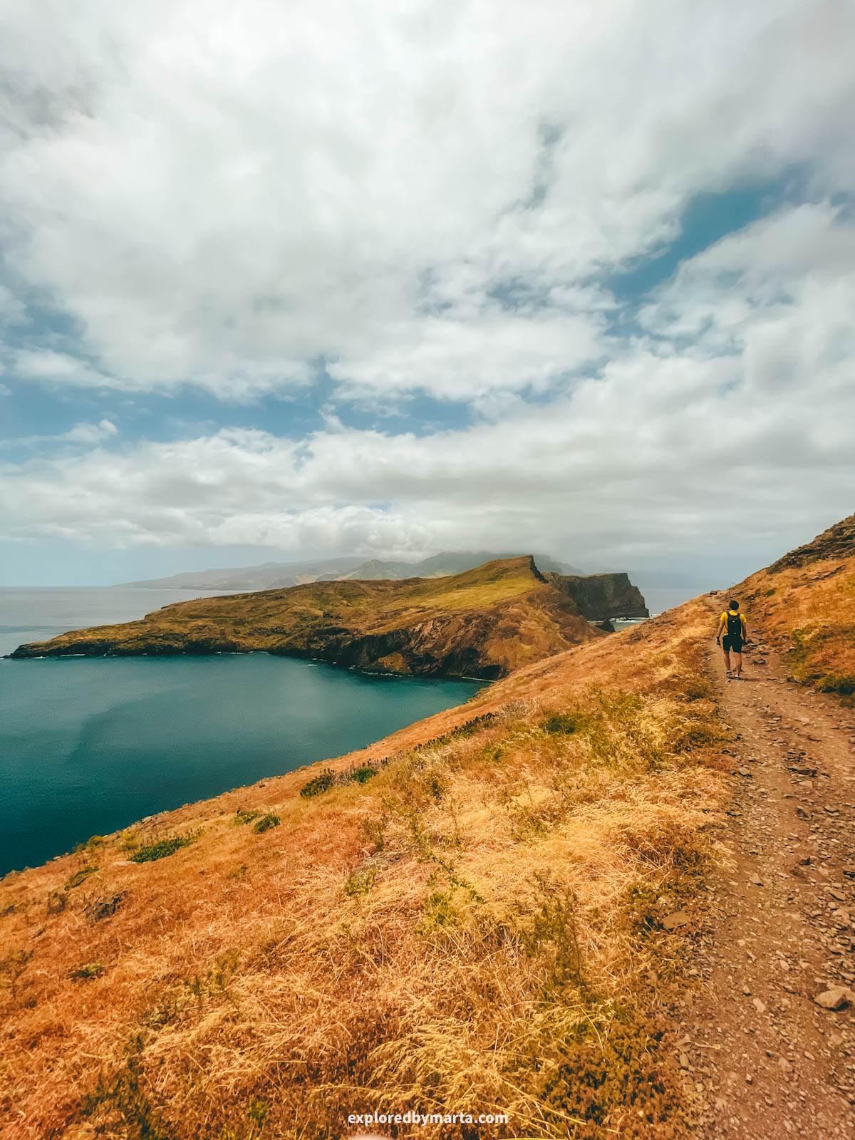 Views during Vereda da Ponta de São Lourenço hike in Madeira, Portugal