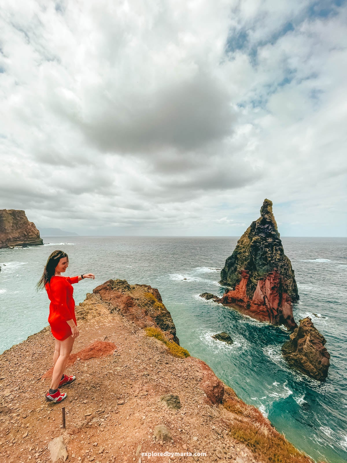 Views during Vereda da Ponta de São Lourenço hike in Madeira, Portugal