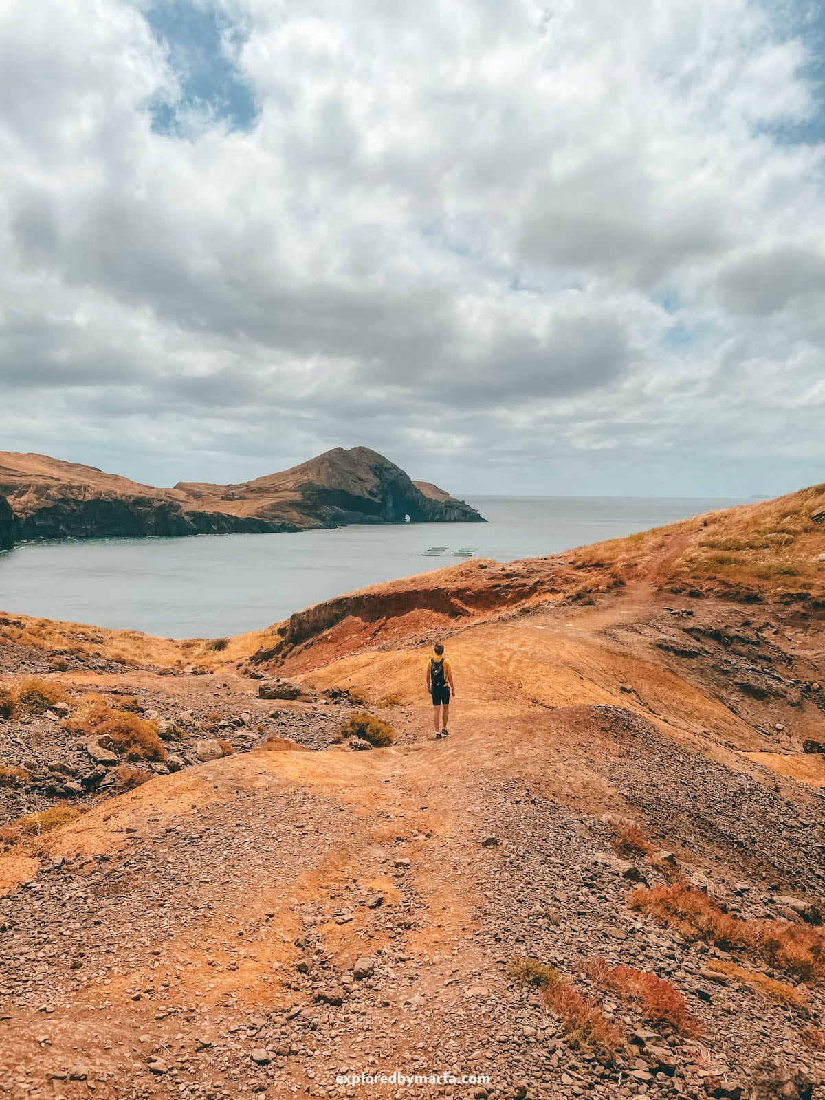 Views during Vereda da Ponta de São Lourenço hike in Madeira, Portugal