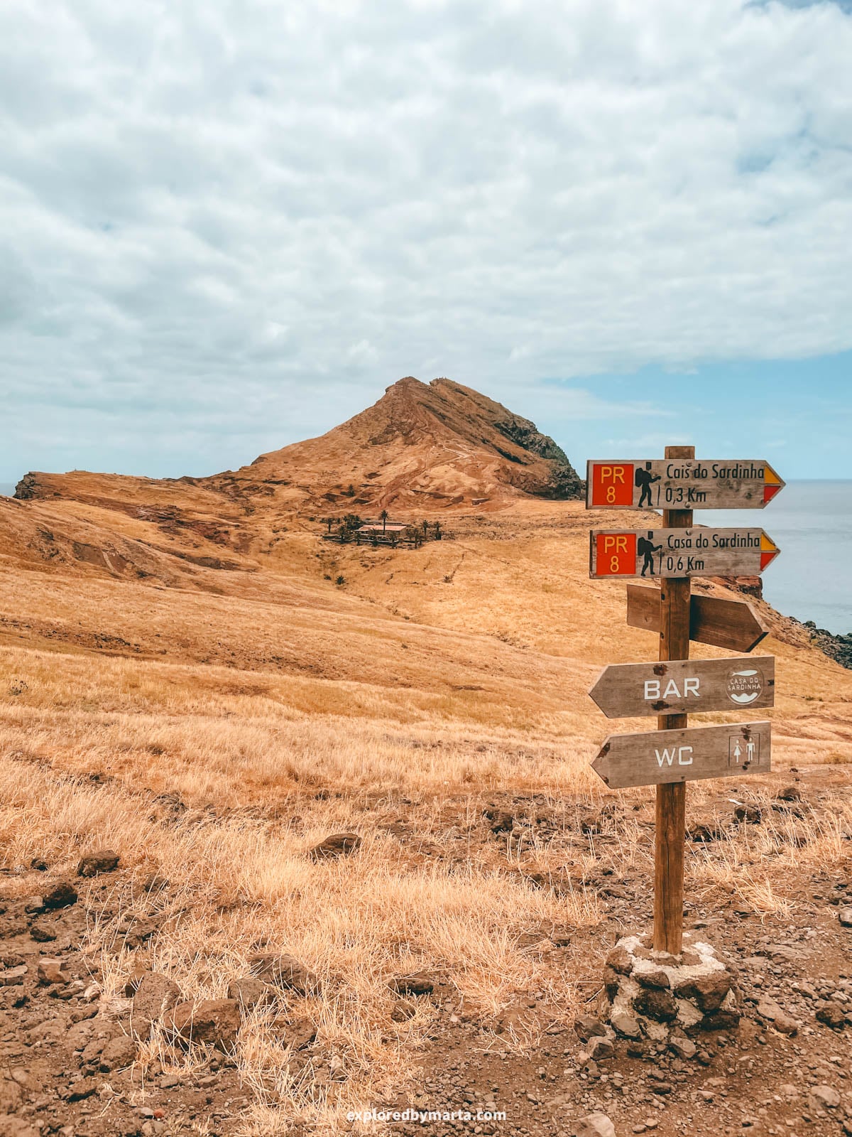 Views during Vereda da Ponta de São Lourenço hike in Madeira, Portugal