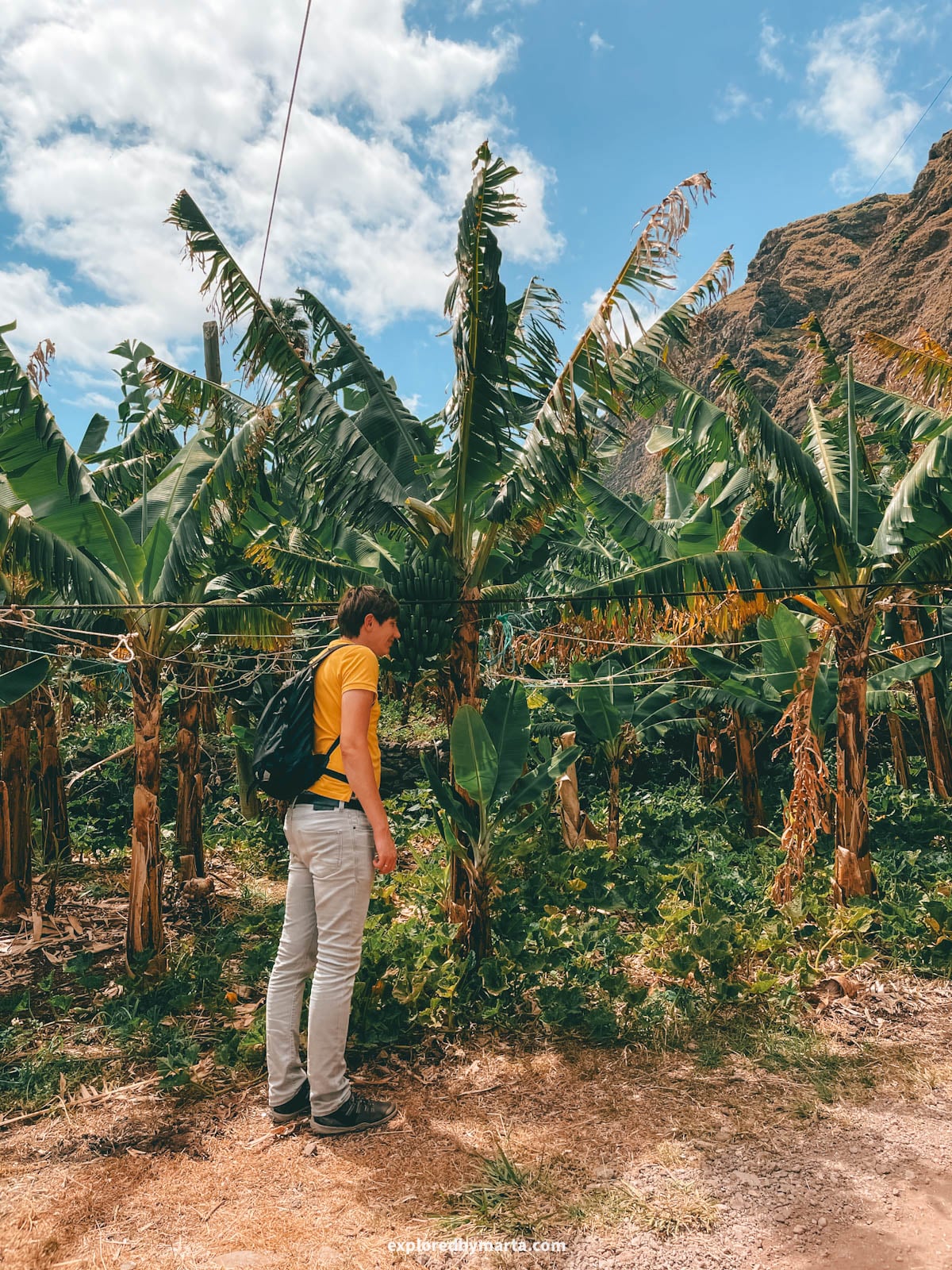 Visiting Fajã dos Padres settlement in Madeira, Portugal