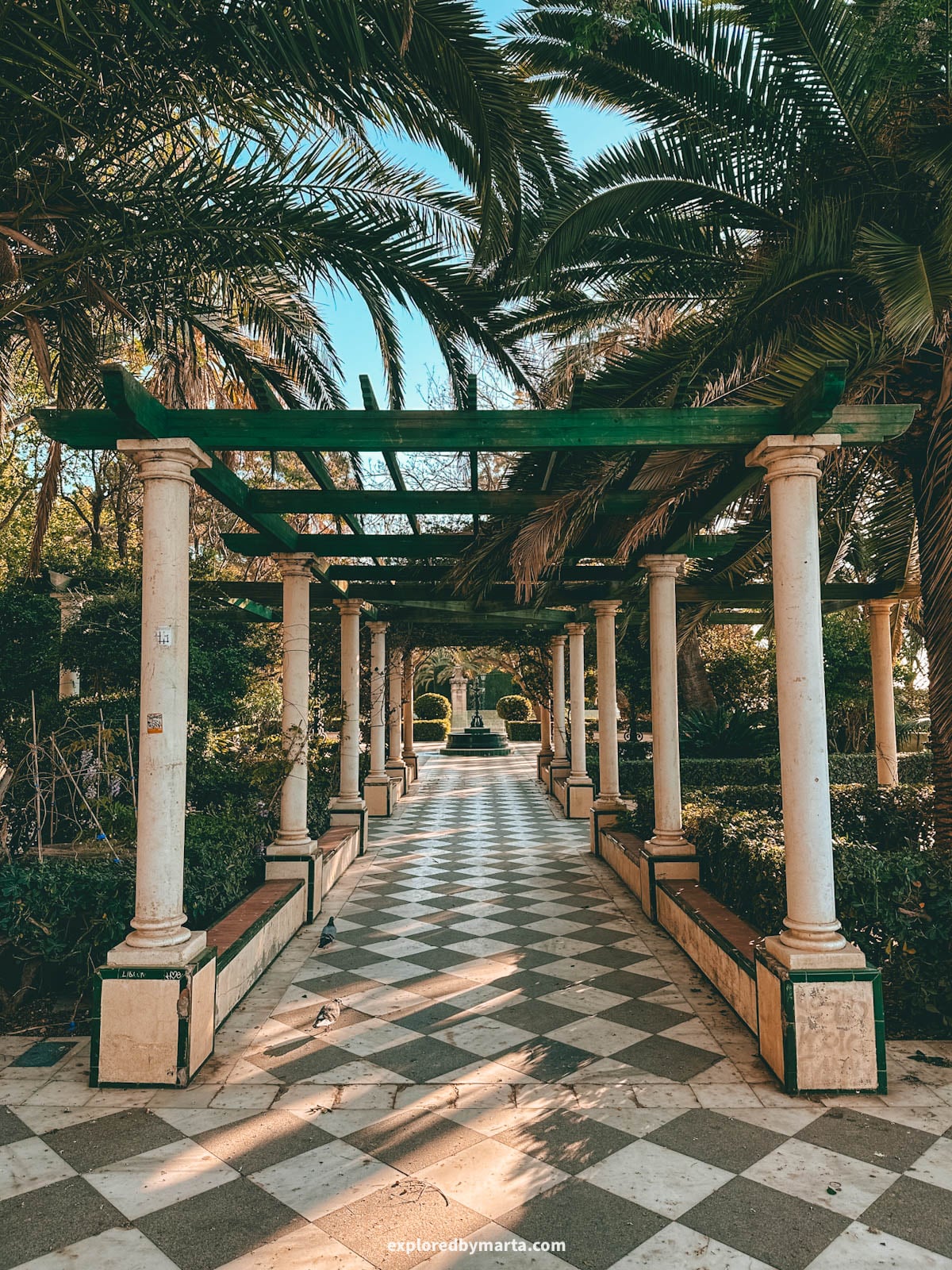 Alameda Apodaca in Cádiz, Spain
