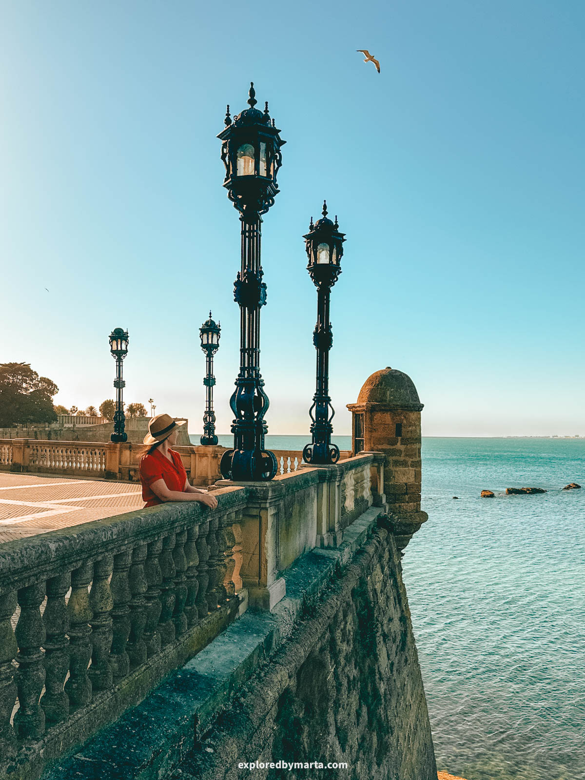 Alameda Apodaca in Cádiz, Spain