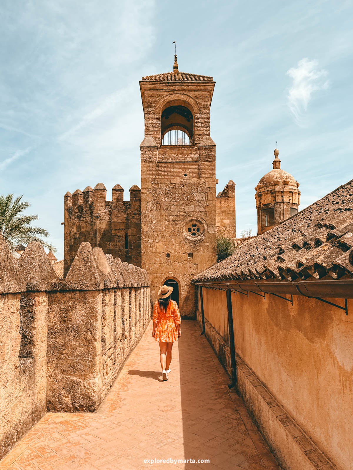 Alcázar de los Reyes Cristianos in Córdoba, Spain