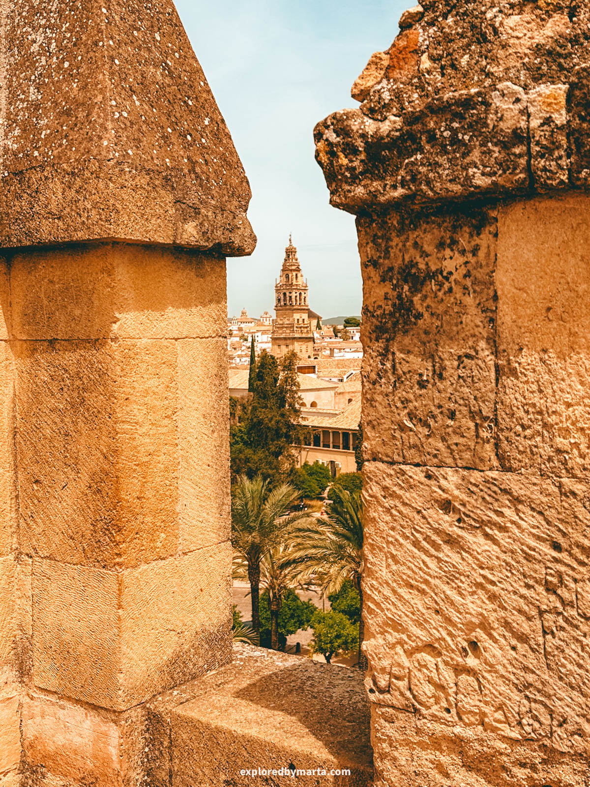 Alcázar de los Reyes Cristianos in Córdoba, Spain