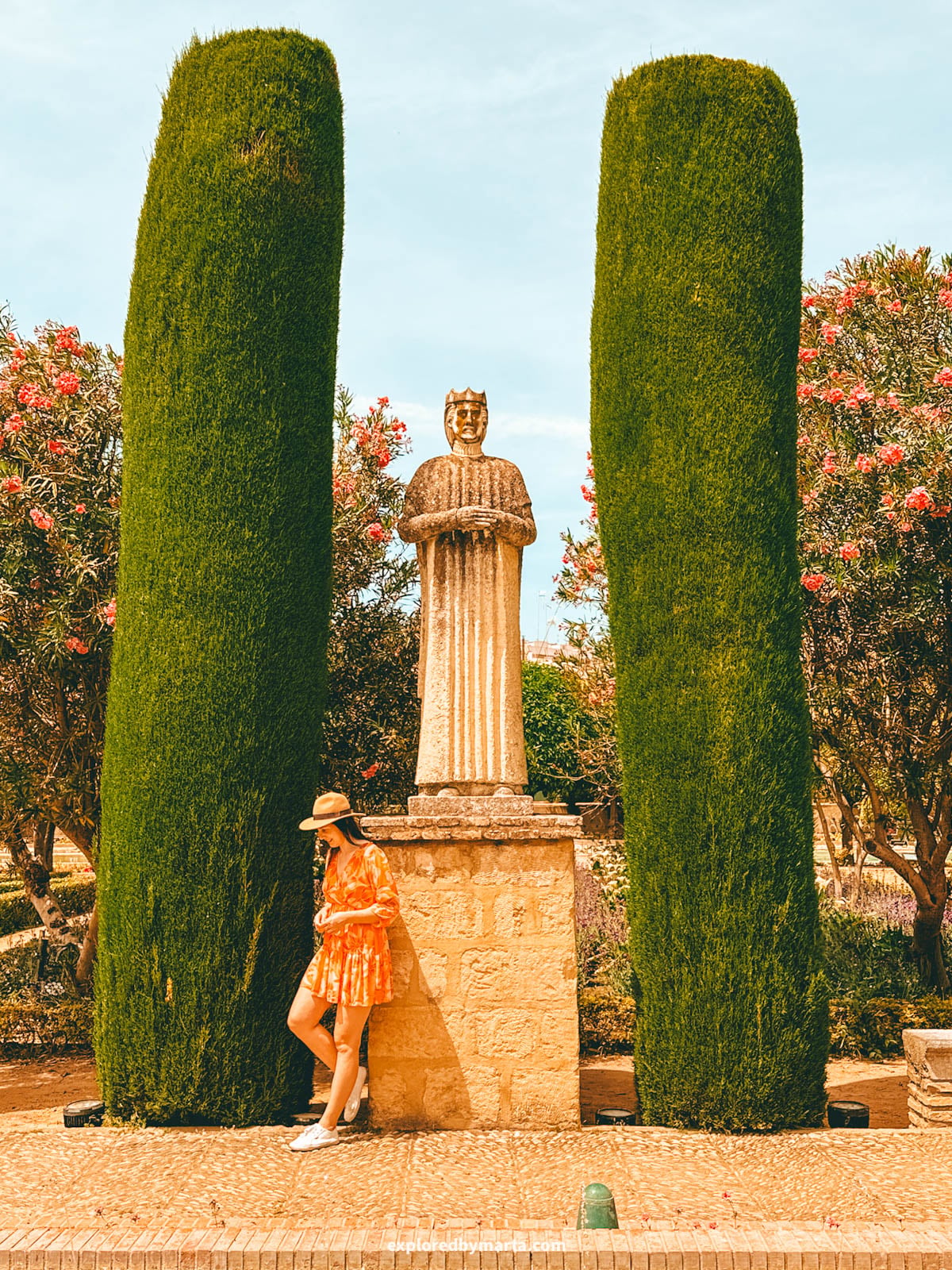 Alcázar de los Reyes Cristianos in Córdoba, Spain