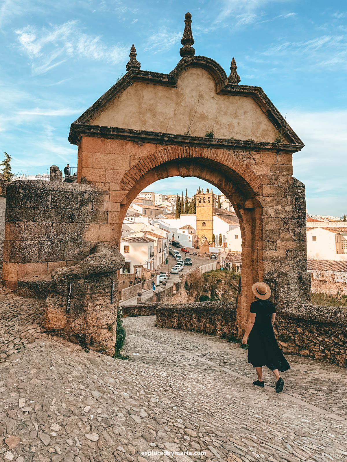 Arco de Felipe V in Ronda, Spain