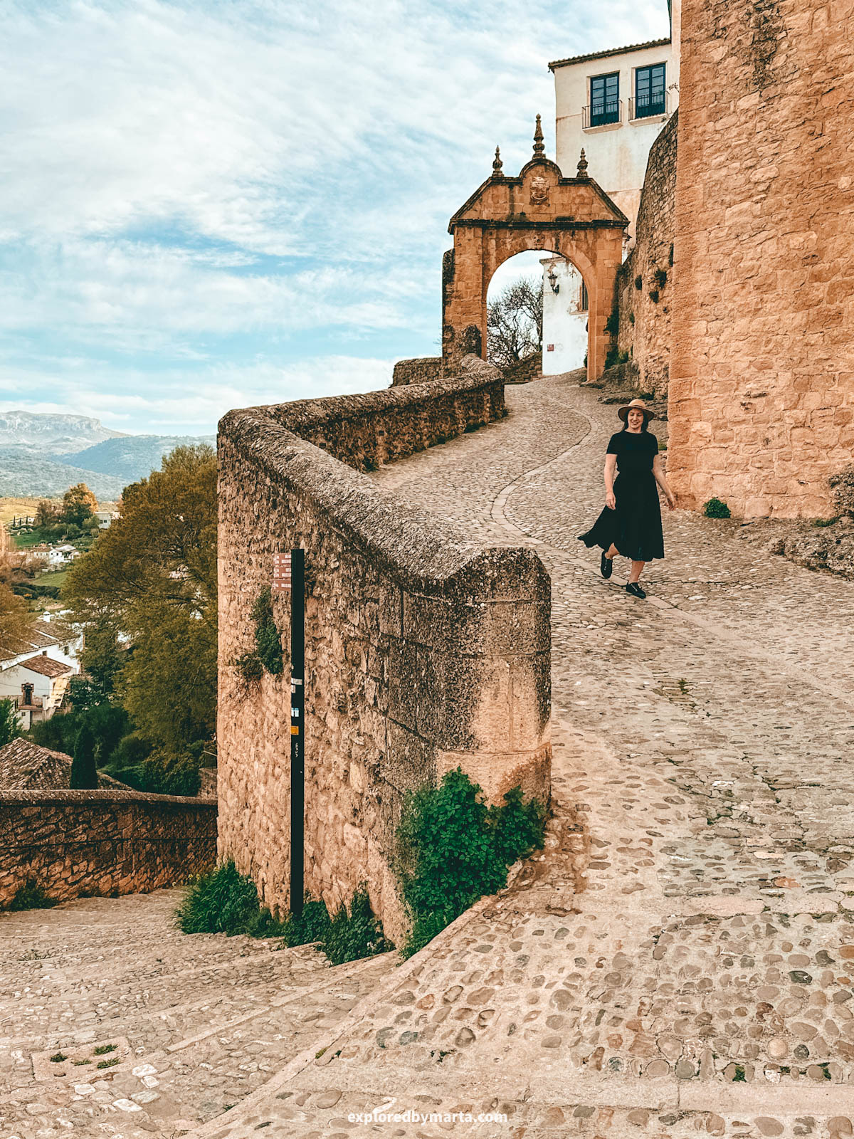 Arco de Felipe V in Ronda, Spain
