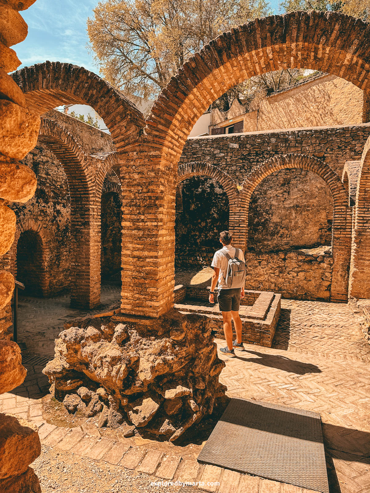 Baños Árabes or Arab Baths in Ronda, Spain