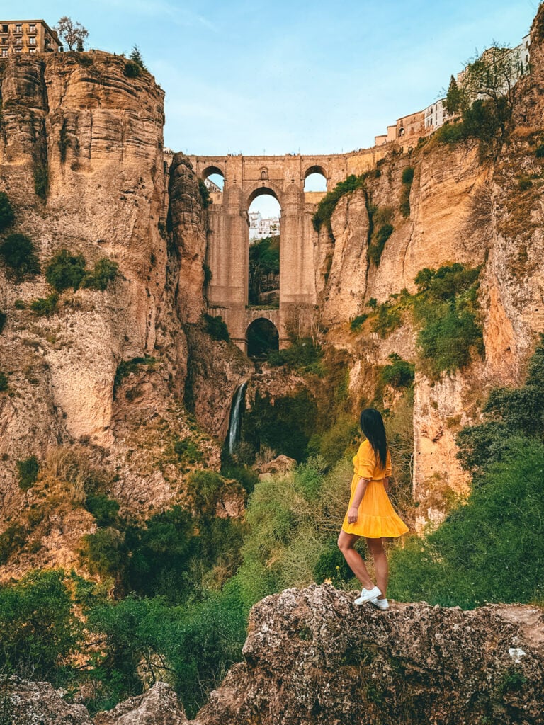 Best viewpoints of Puente Nuevo bridge in Ronda, Spain