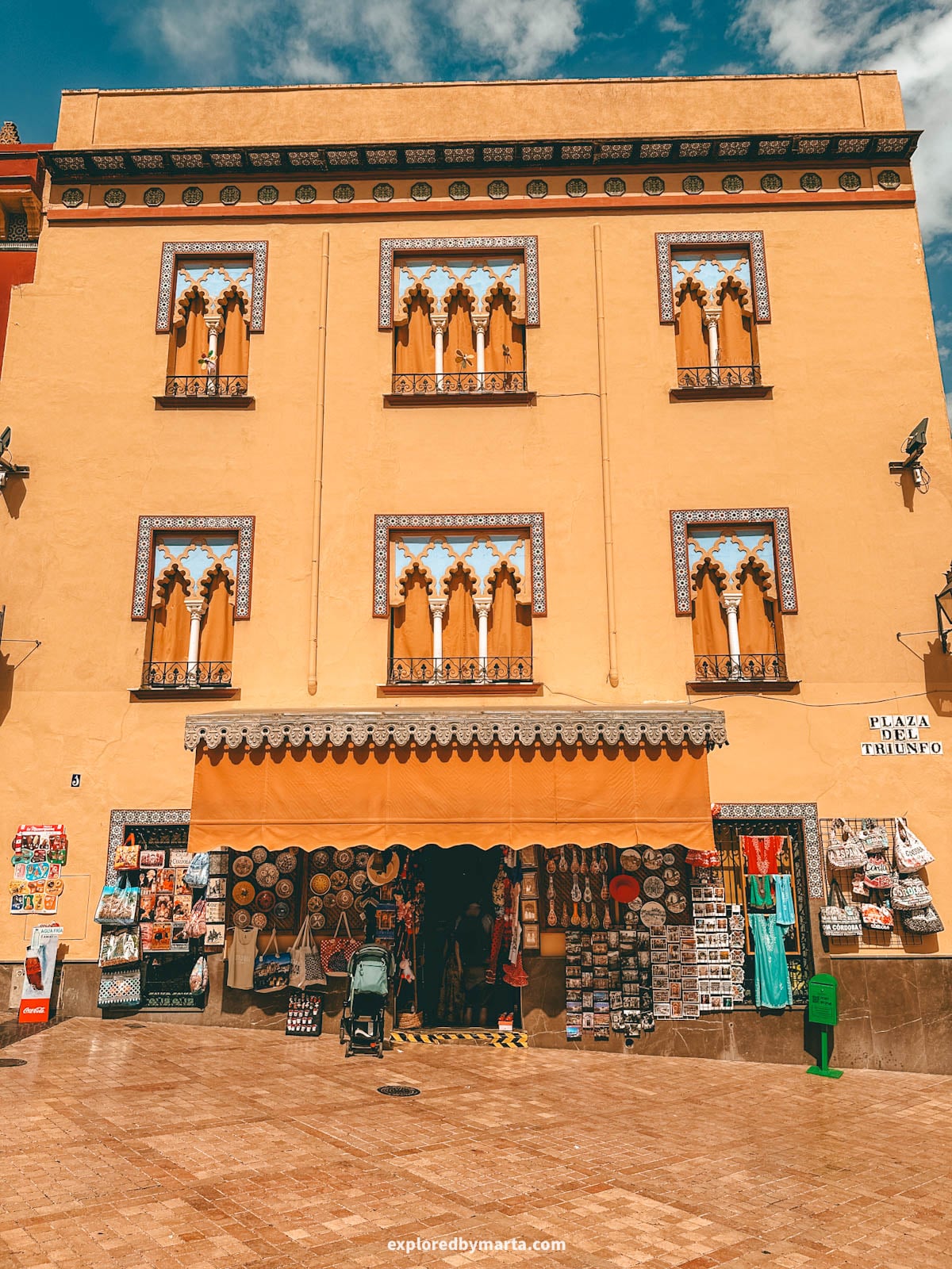 Boutique shops in Córdoba, Spain