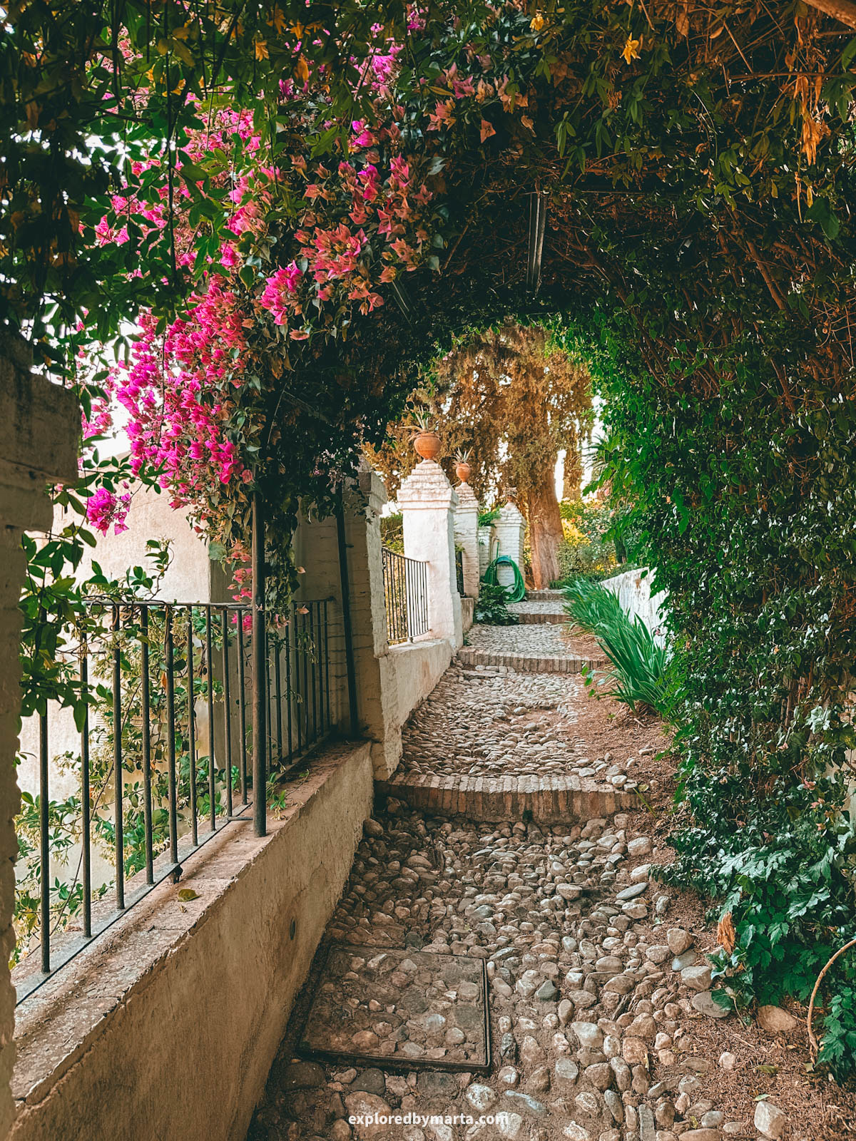 Carmen de la Victoria is one of the most unique hidden gardens in Granada, Spain