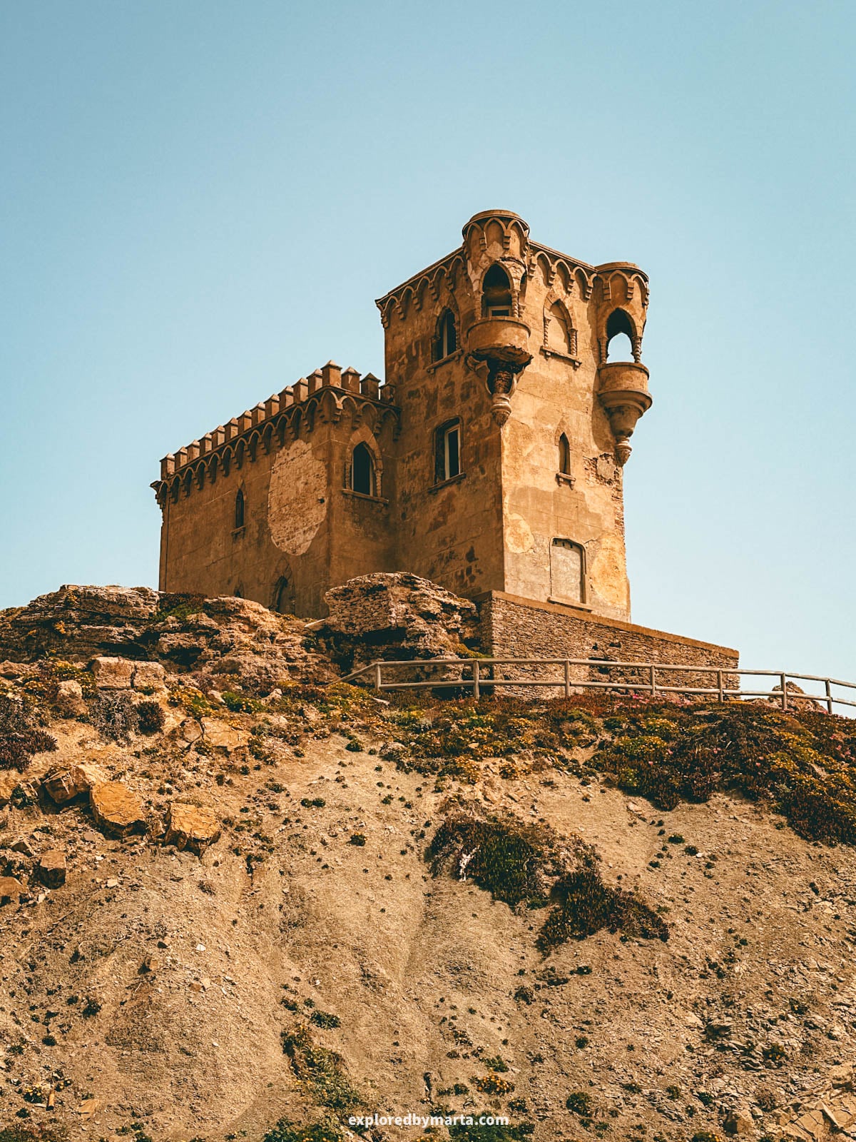 Castillo de Santa Catalina de Tarifa in Tarifa, Spain