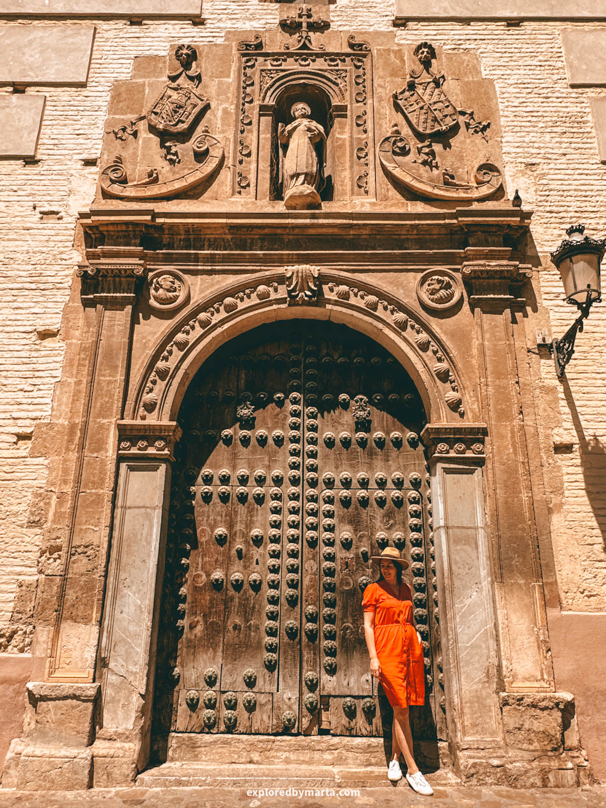 Convento de Santa Catalina de Zafra on Carrera del Darro in Granada, Spain