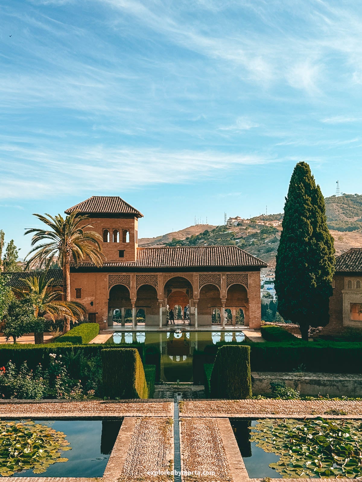 El Partal in the Alhambra, Granada, Spain